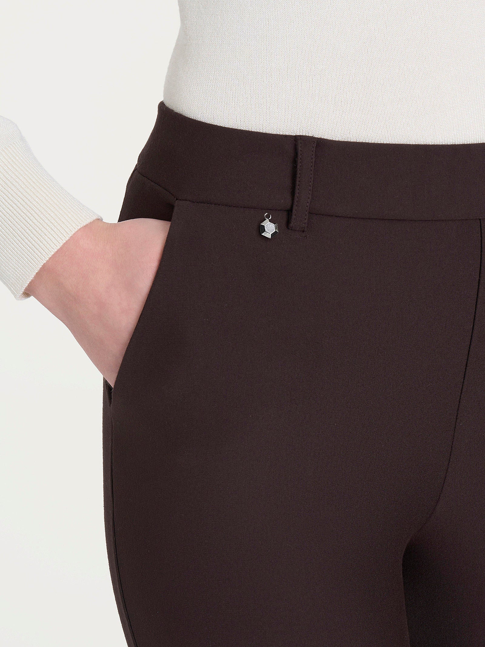 Ragno Compact Pantalone dritto tasche Chocolate Torte