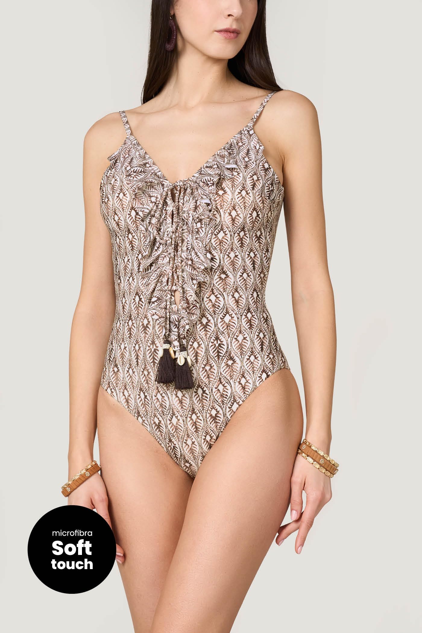 Goldenpoint Sauvage costume intero triangolo fantasia etnica