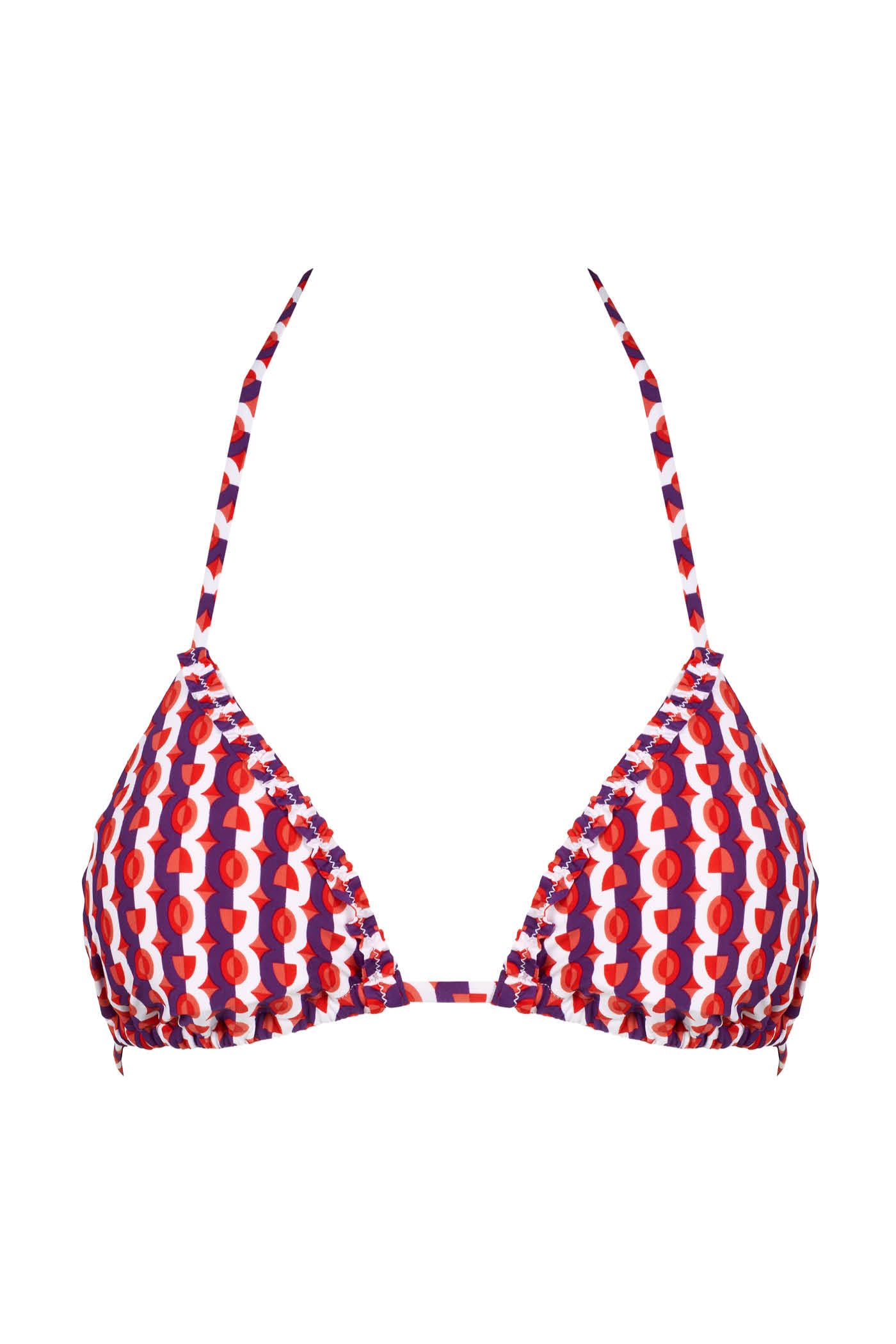Goldenpoint Circus Top Bikini Triangolo Fantasia Multicolor