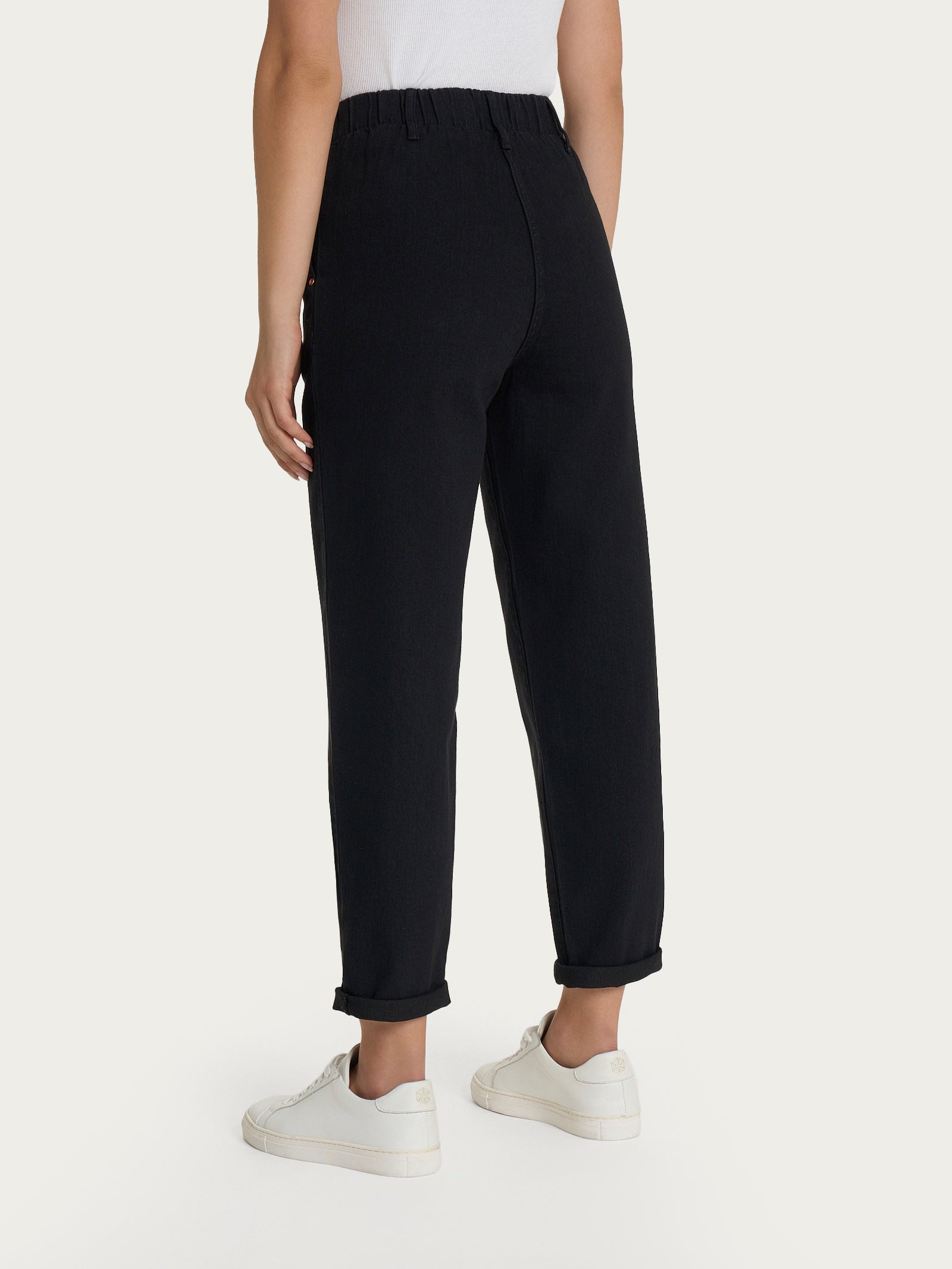Ragno 4 Seasons Denim jeans carota nero comodo