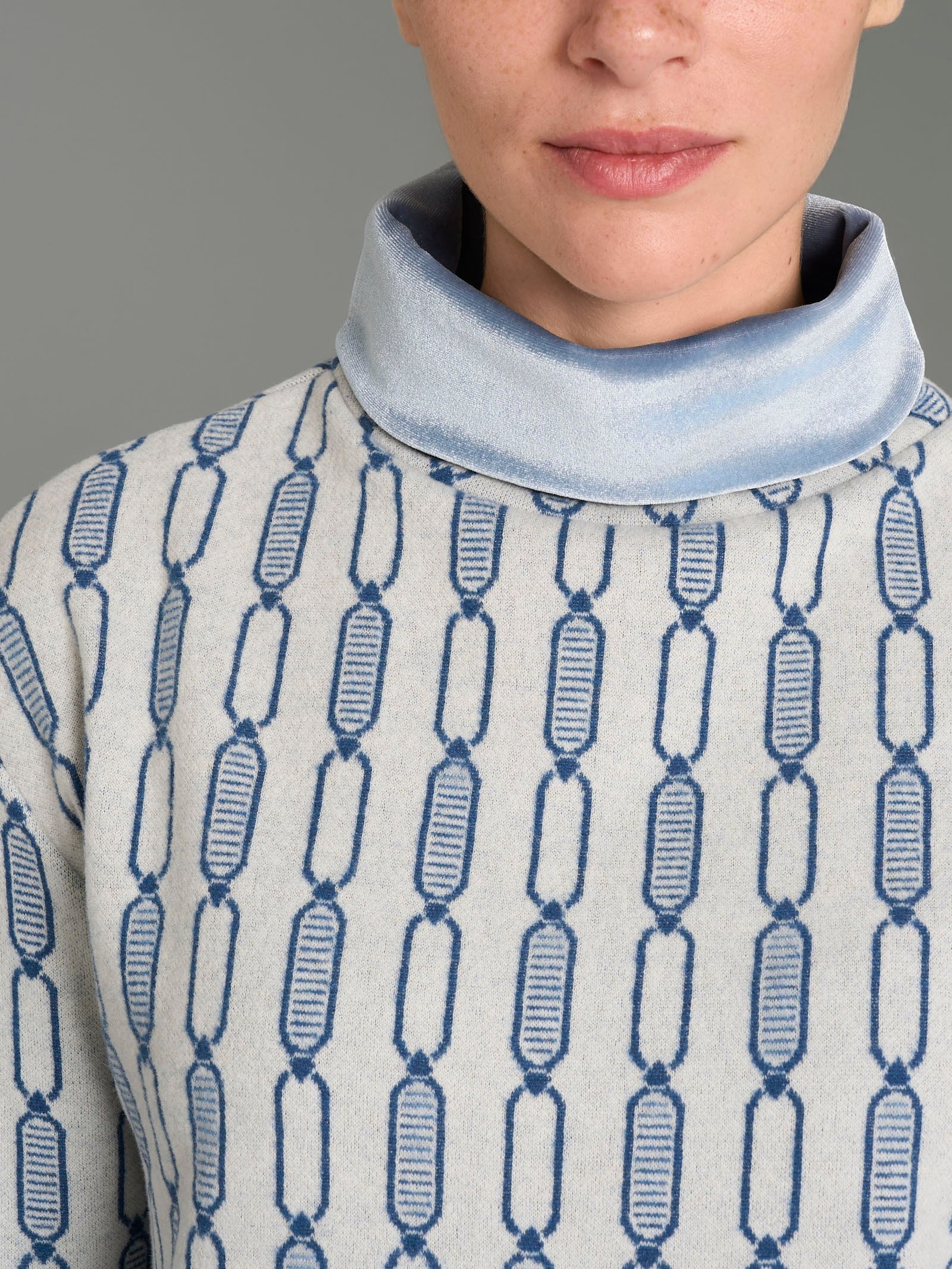 Ragno Cotton Eco Pile Pigiama Collo Alto Fant.Ottanio caldo