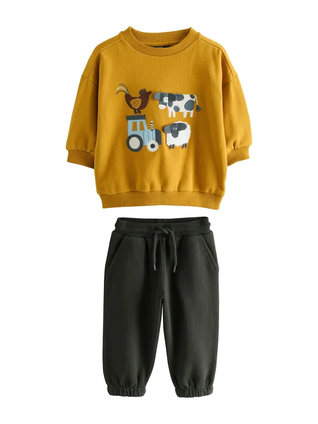 Geo Next completo felpa jogging ragazzo colourblock uso quotidiano