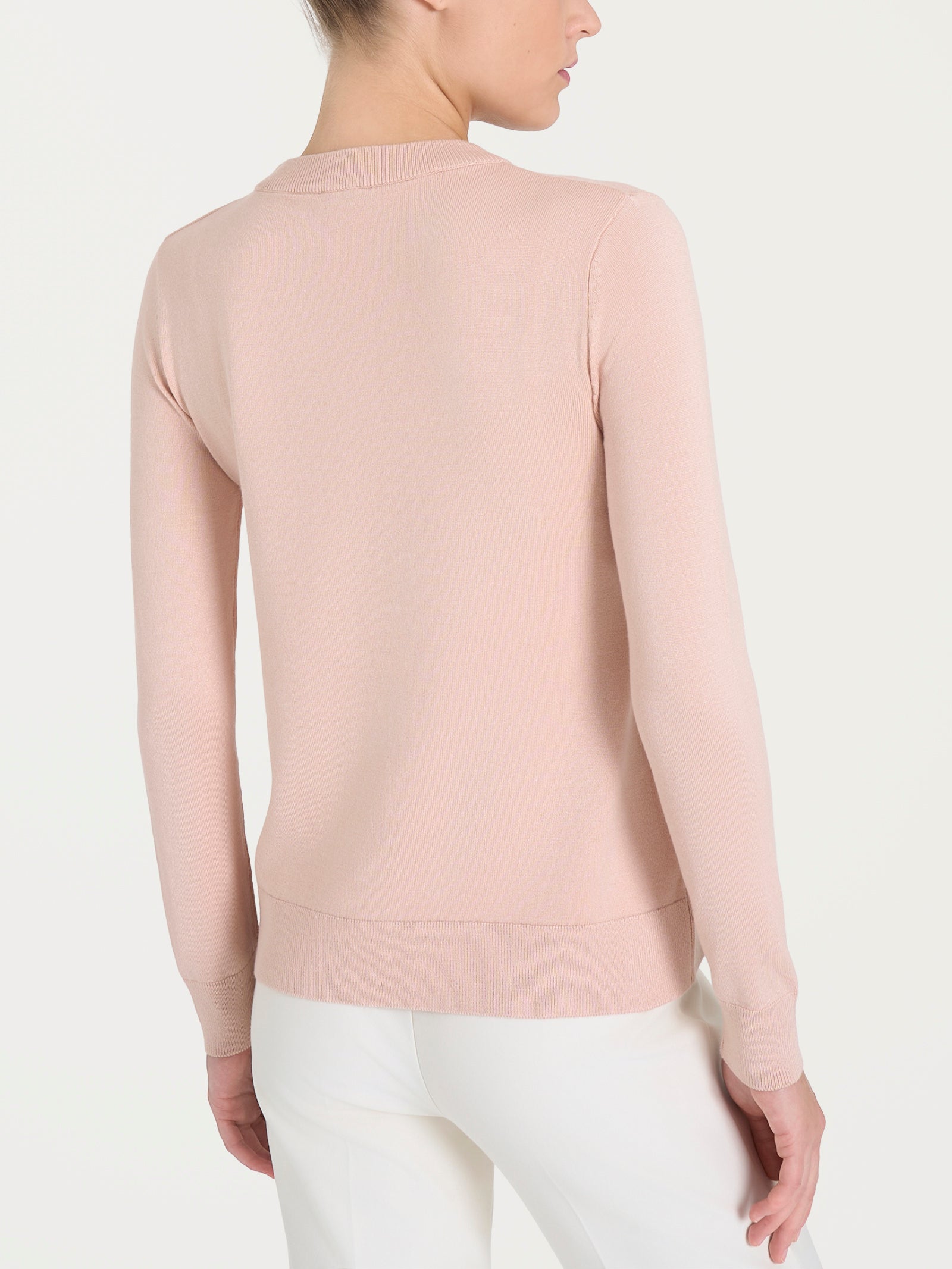 Ragno Four Seasons Maglia Girocollo Winter Basic Cameo Rose Regular
