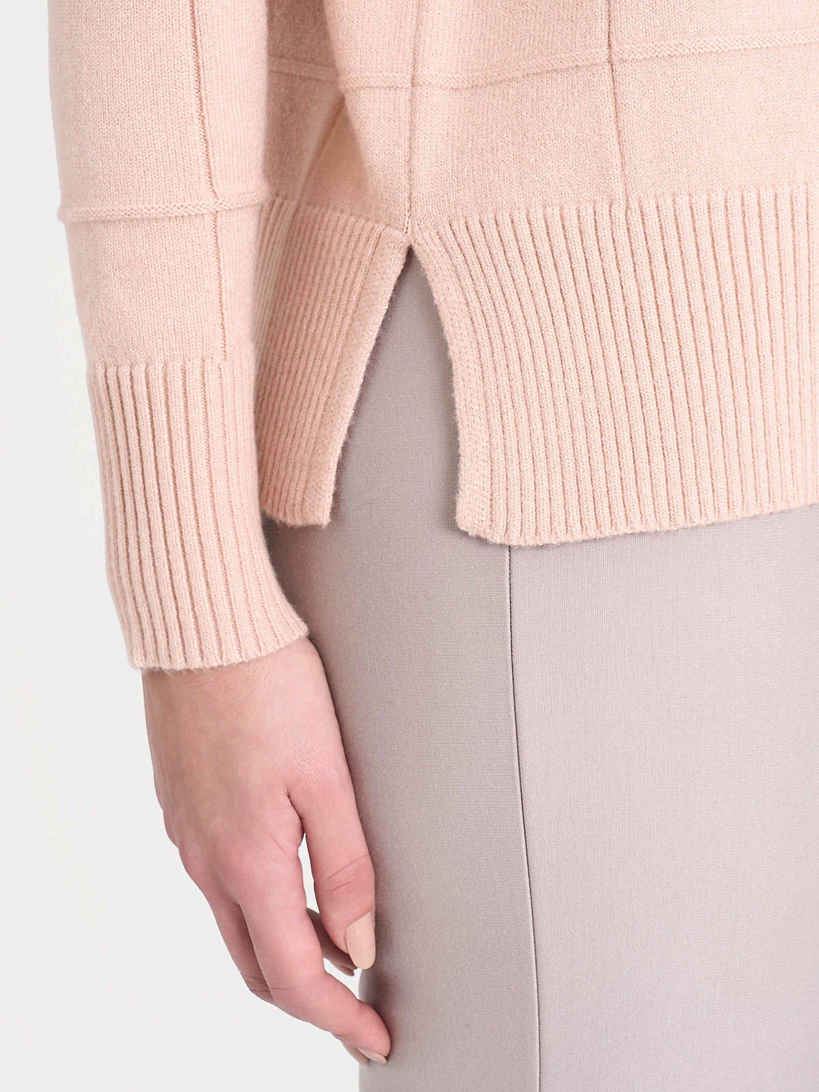 Ragno Super Soft Dolcevita Check Donna Cameo Rose