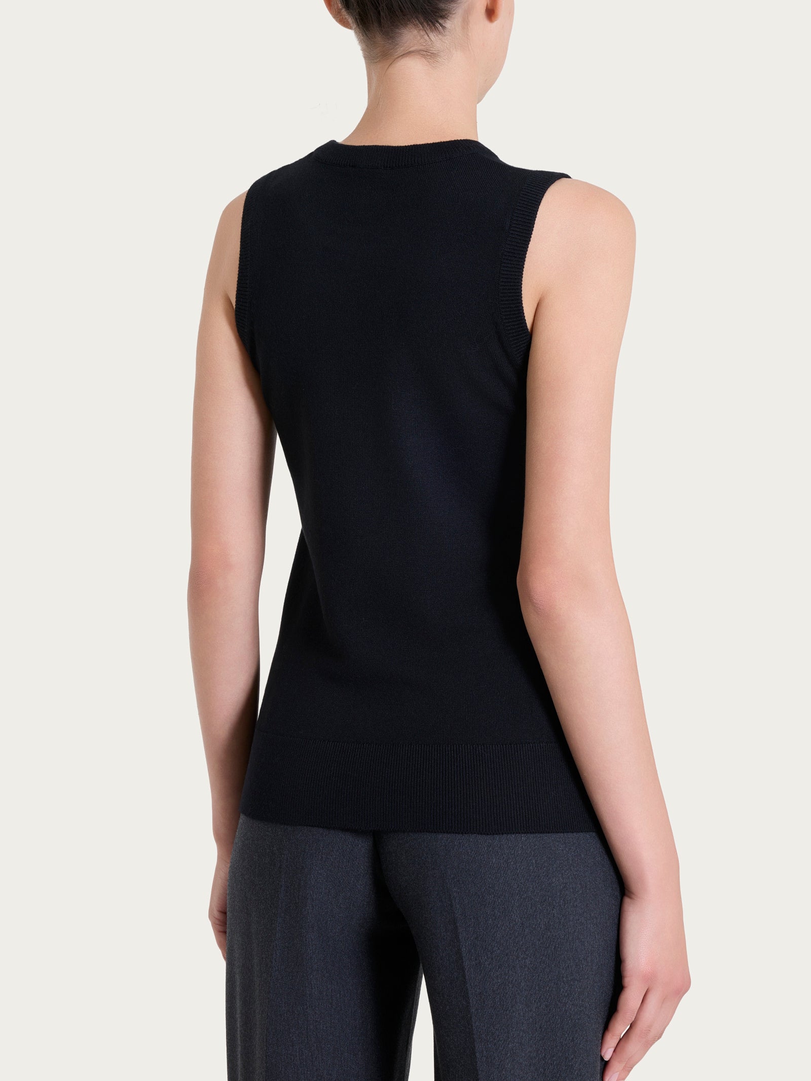 Ragno Four Seasons Maglia Smanicata Nero