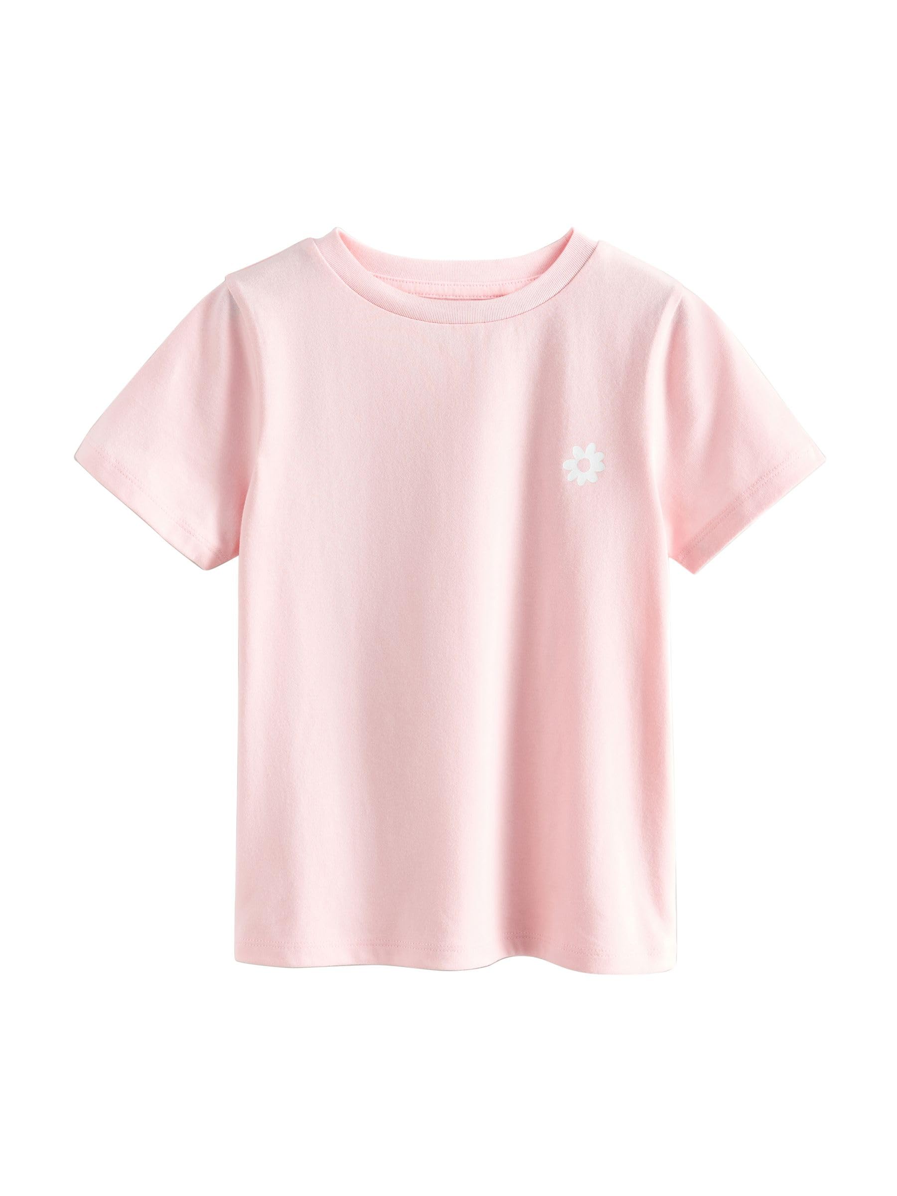 Next Confezione 7 Magliette Bambina Pastello Cotone