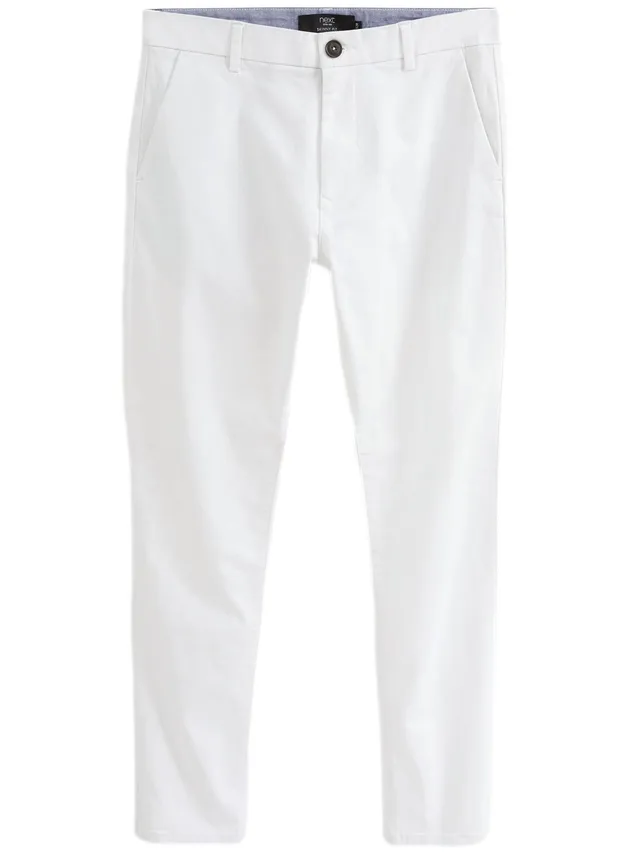 NEXT Chino Skinny pantalone 30x29 elasticizzato