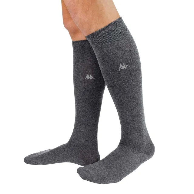 Kappa calzettoni sportivi cotone uomo 4 paia blu grigio