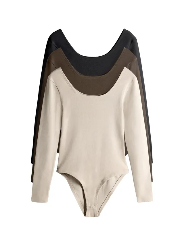 Geo Next The Set body donna coste scollo rotondo confezione da 3