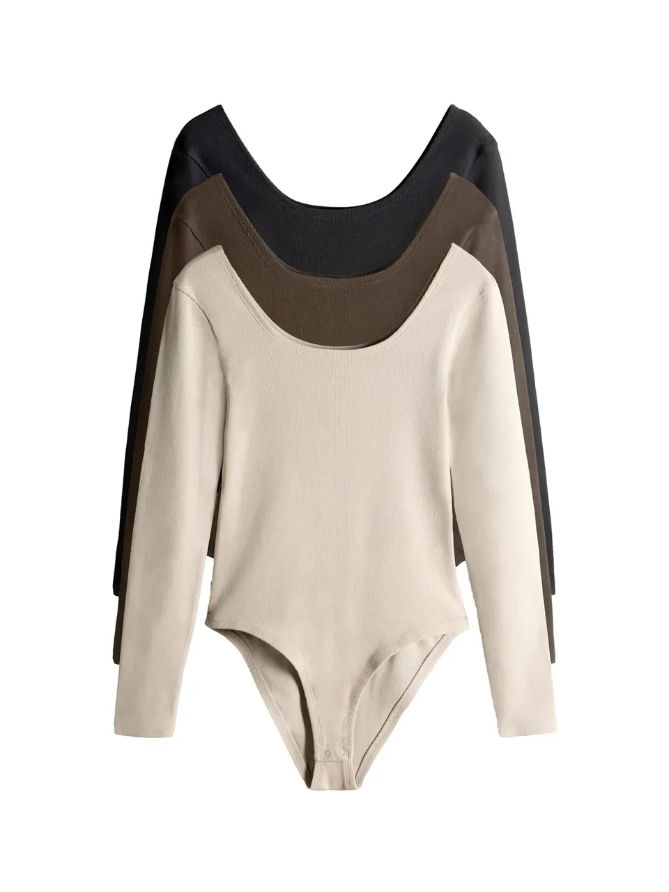 Geo Next The Set body donna coste scollo rotondo confezione da 3