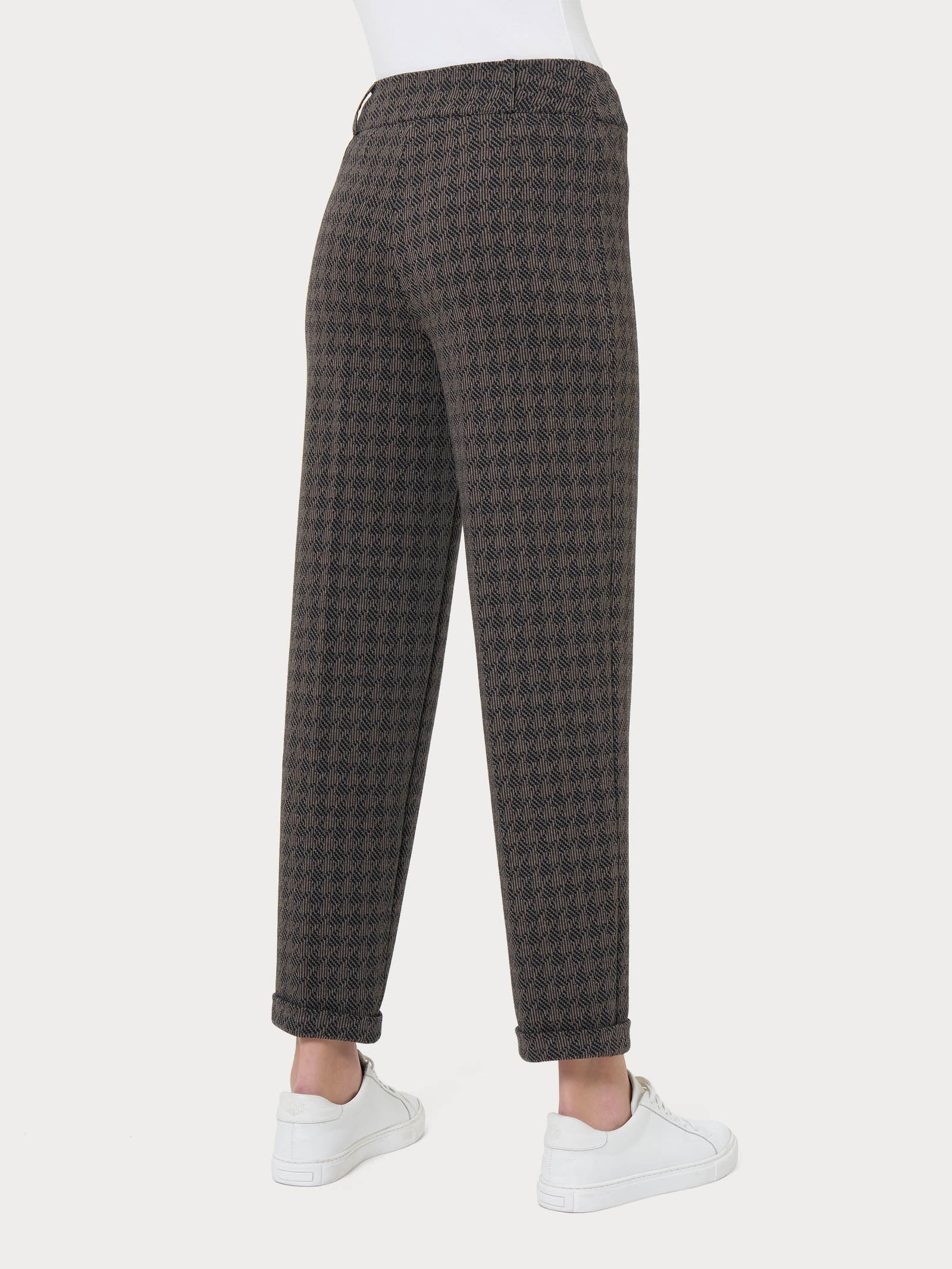 Ragno Pantalone Carrot pantalone pine bark pied-de-poule