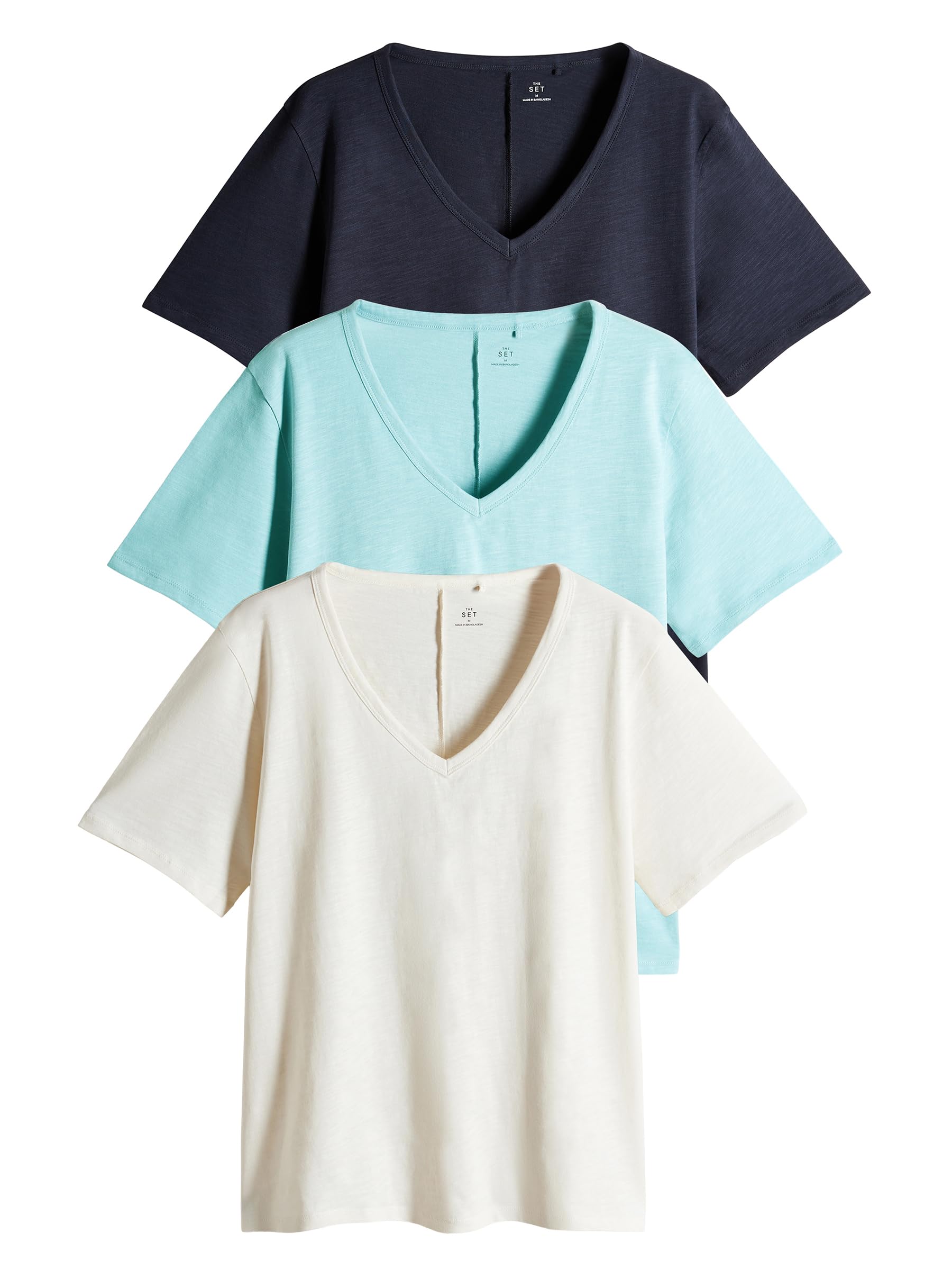 Next The Set T-Shirt Cotone 3 Pezzi 100% Cotone
