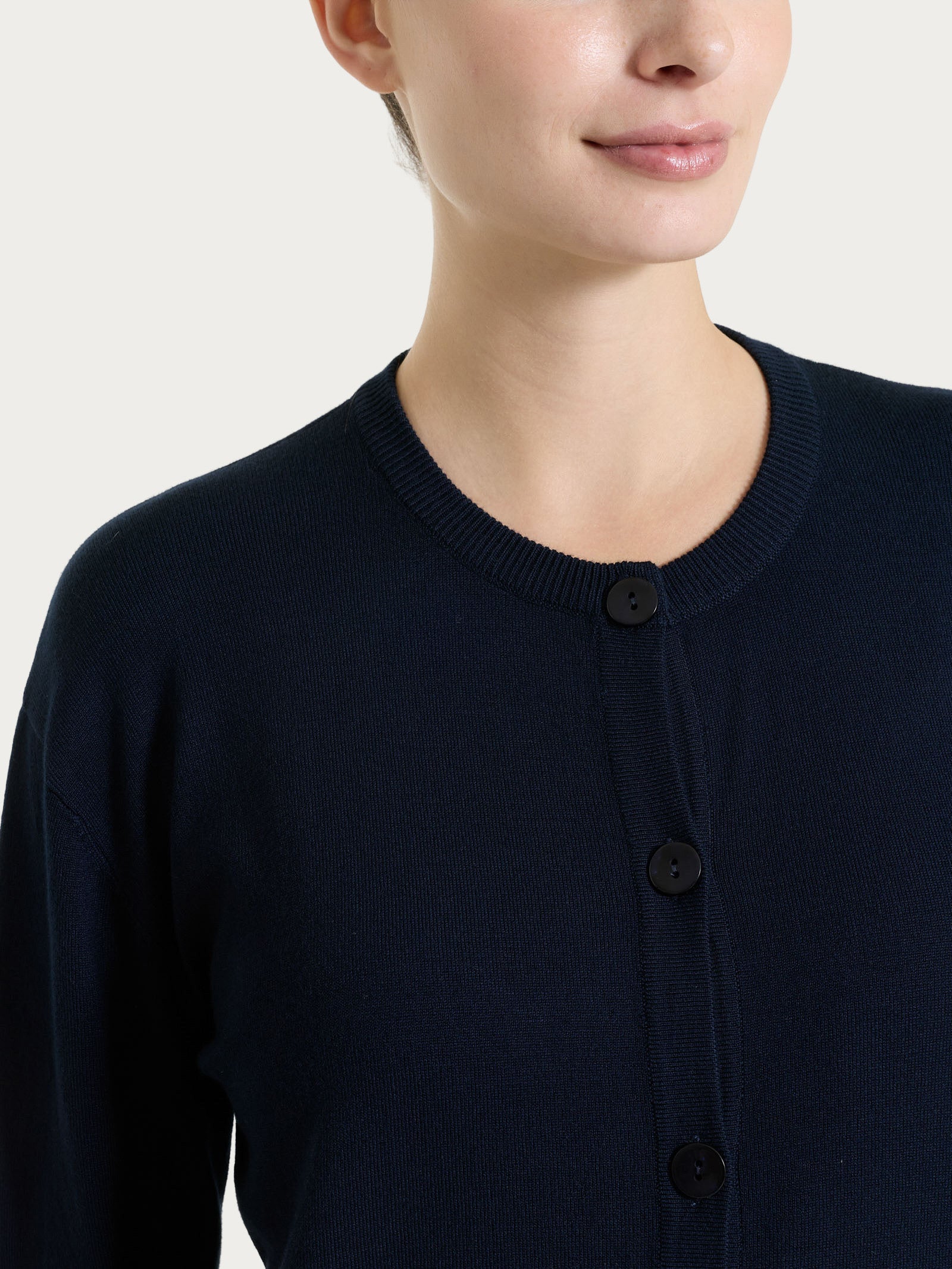 Ragno Summertime Cardigan Bottoni Bleu