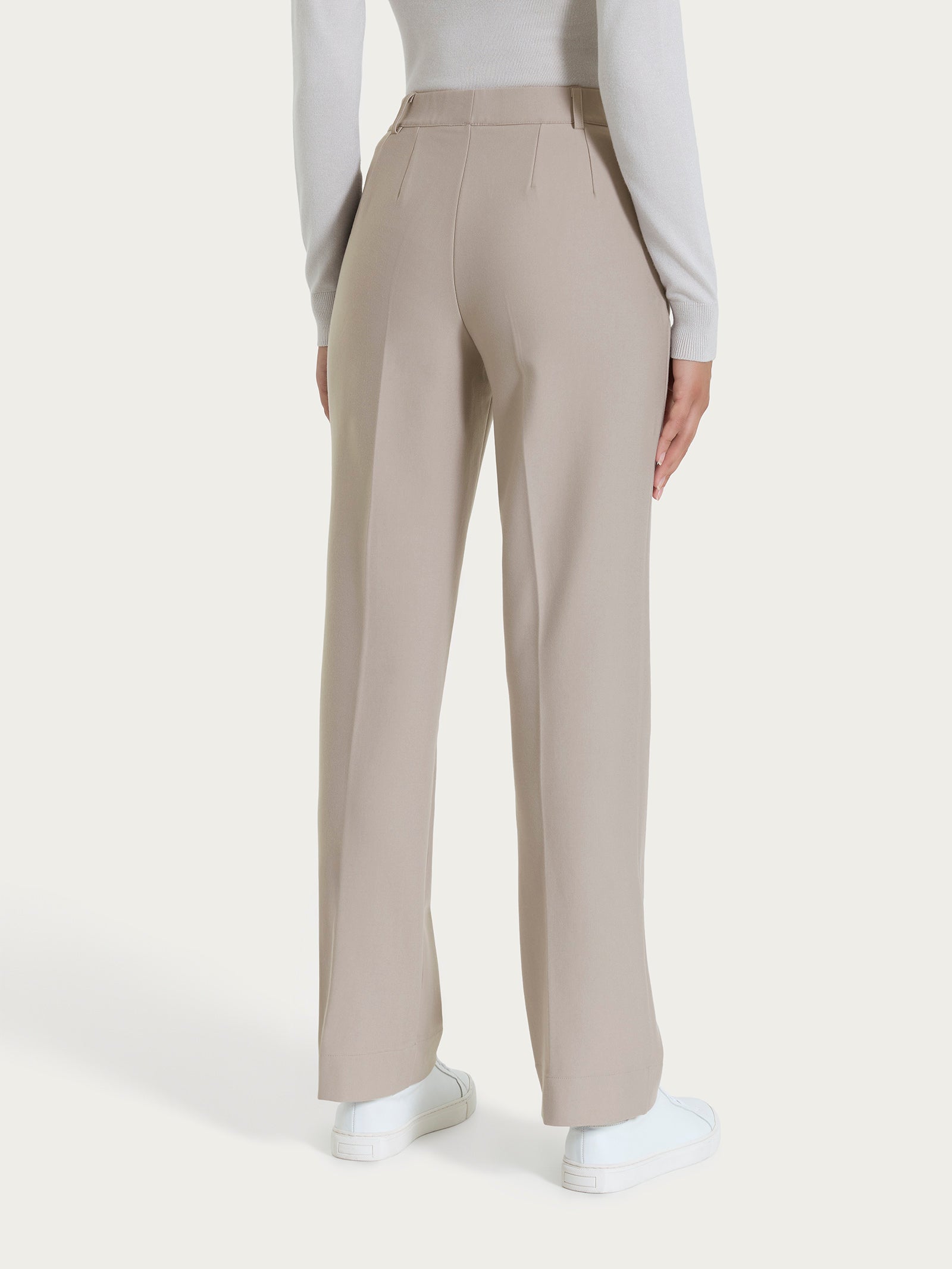 Ragno The Wide Leg Pantalone Ampio Compact String