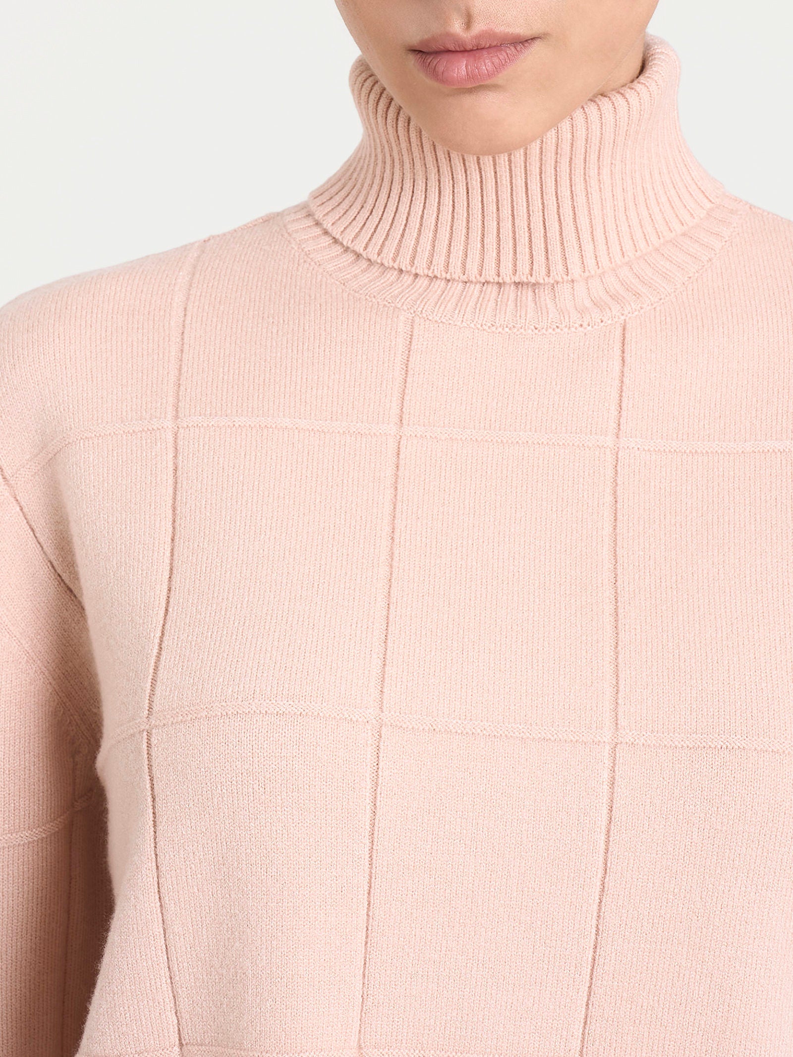 Ragno Super Soft Dolcevita Check Donna Cameo Rose