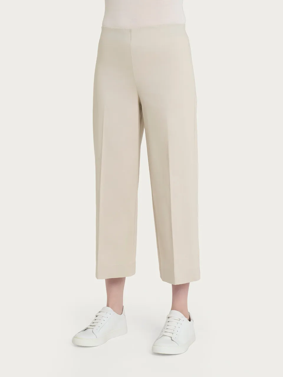 Ragno Satin Power Pantalone Ampio alla Caviglia Champignon