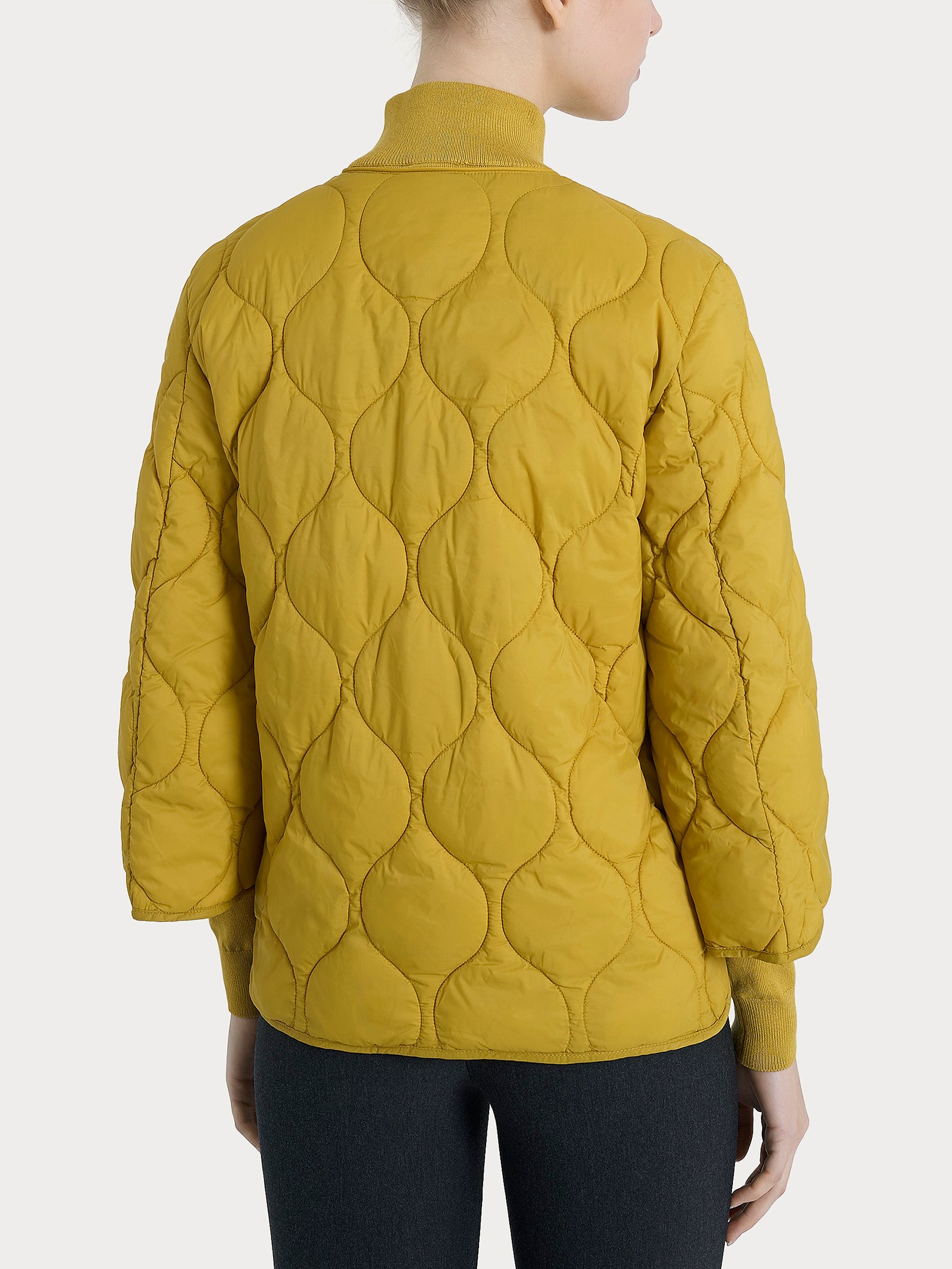 Ragno Onion Quilt Piumino Manica 3/4 Oil Yellow
