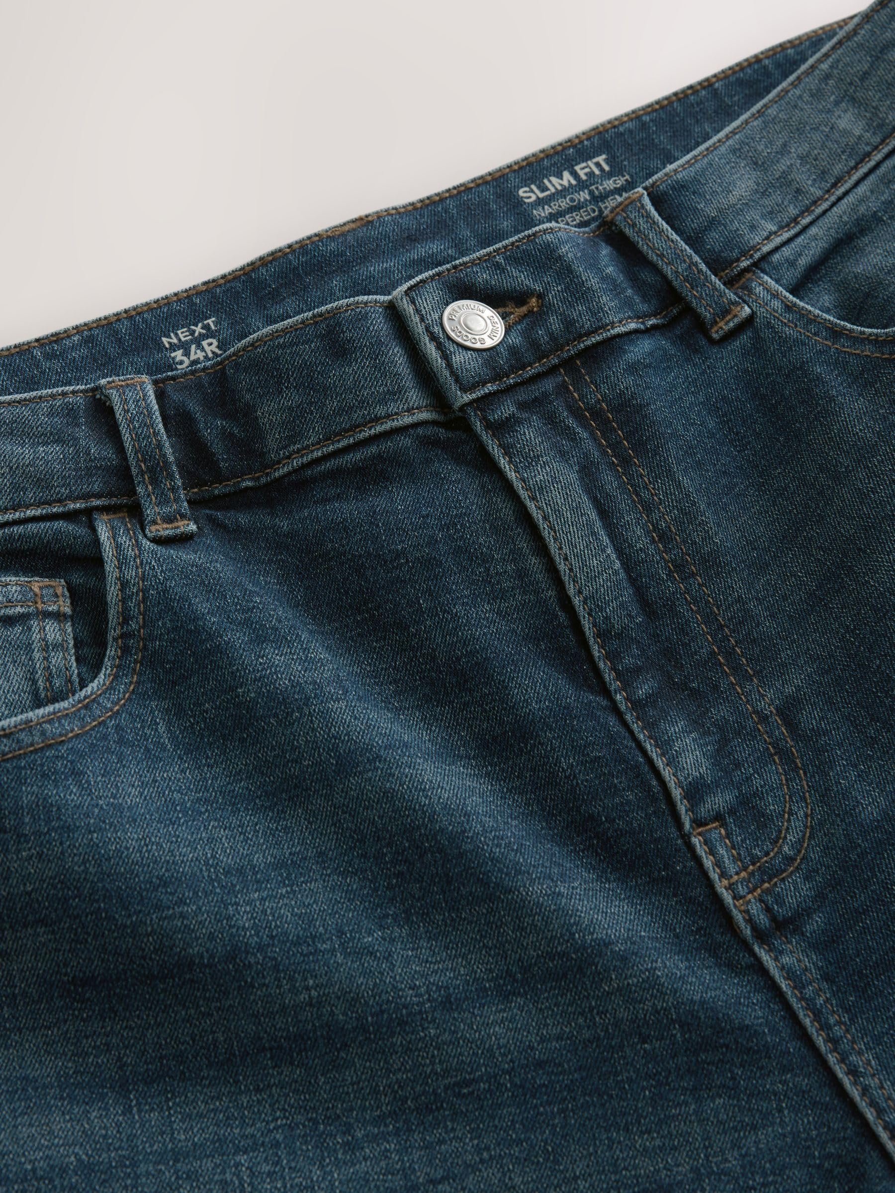 Geo Next jeans slim elasticizzati uomo blu 36x31