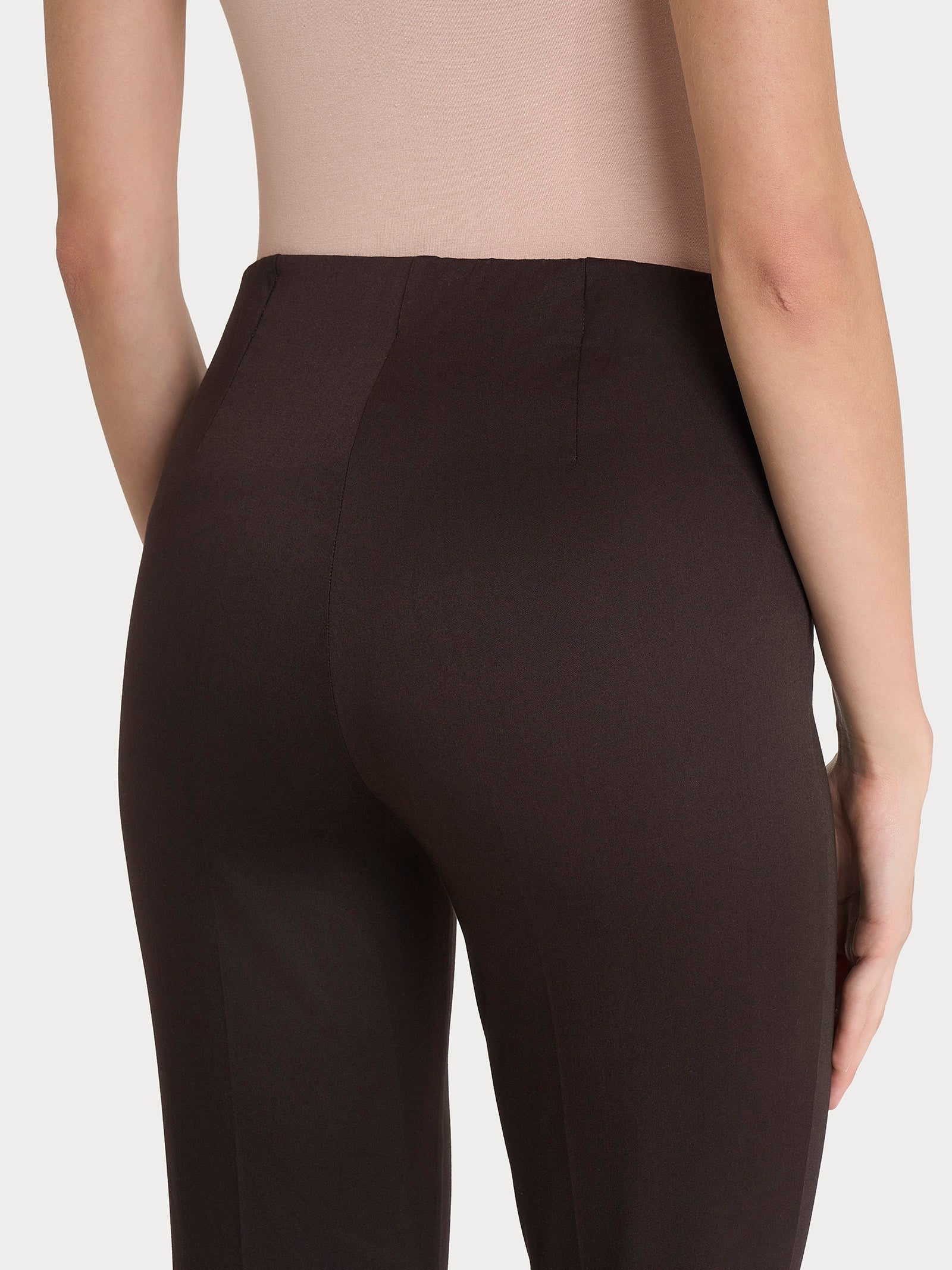 Ragno Satin Power Pantalone Sigaretta Chocolate fresco