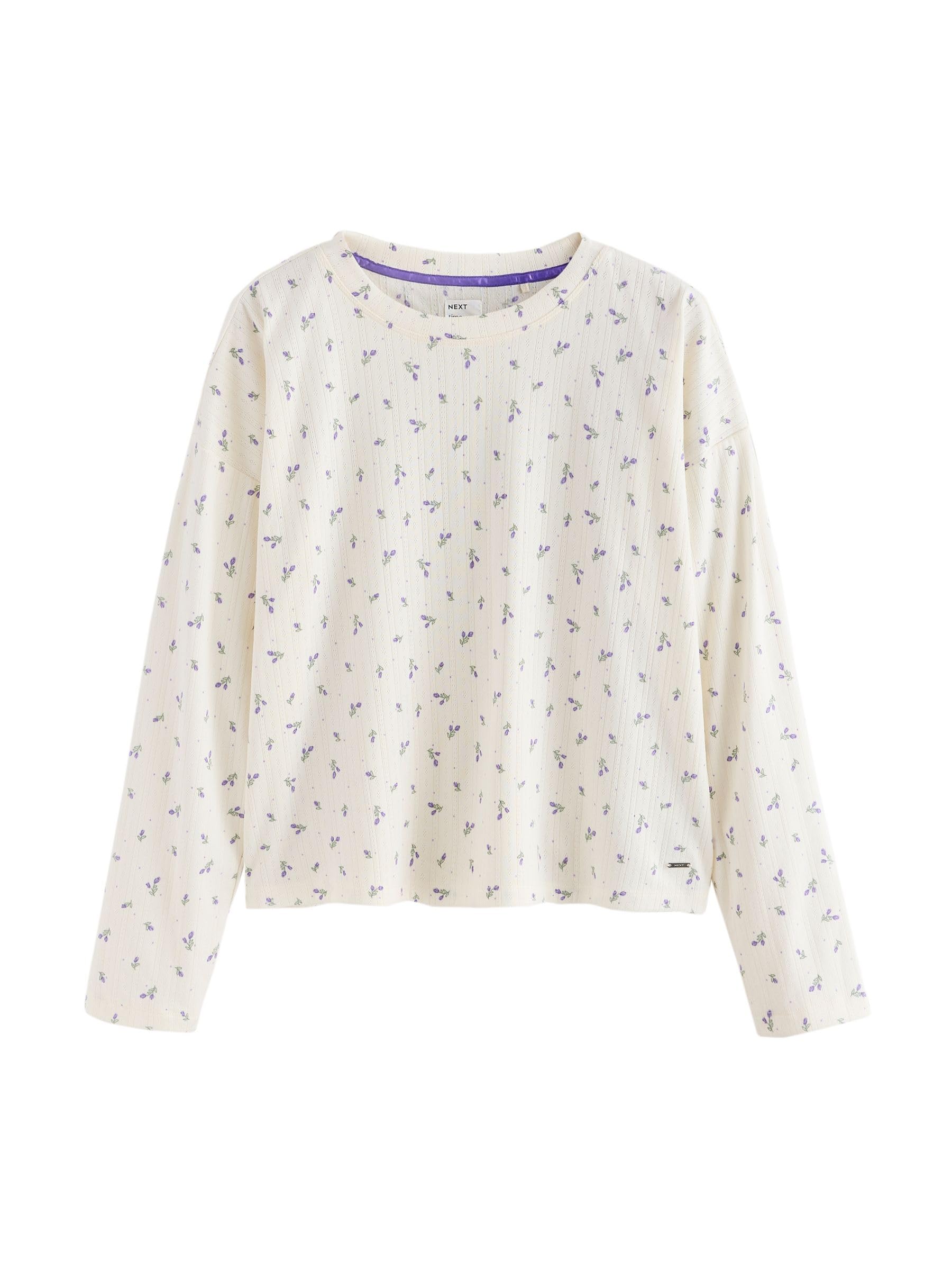 Next pigiama donna maniche lunghe XL traforato