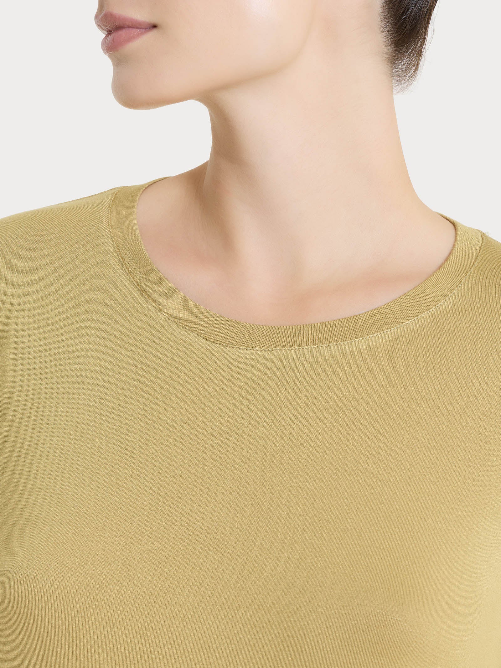 Ragno Ultralight Maglietta Manica Corta Khaki Cotone Elasticizzato