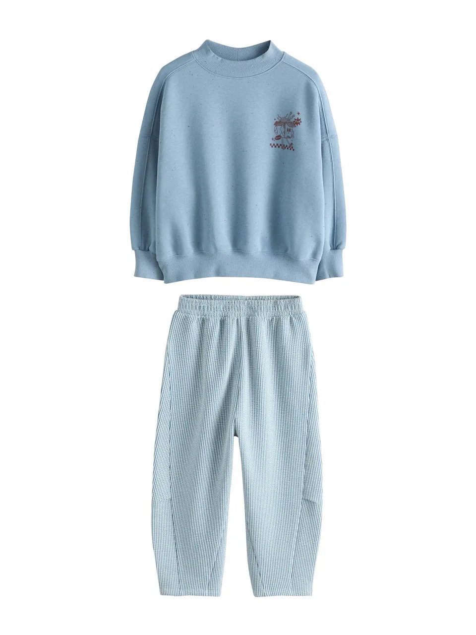 Next Completo Felpa Jogging Bambina 6 Anni testurizzato