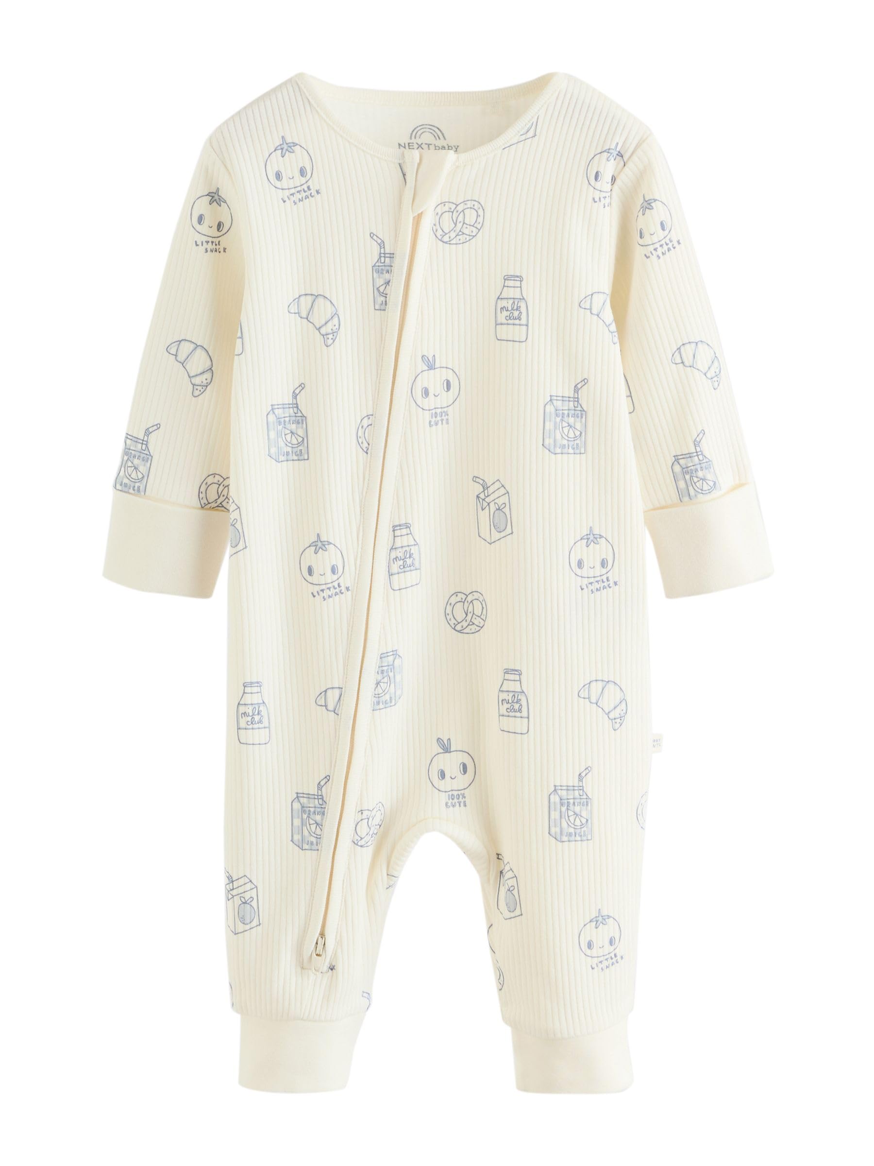 Geo Next tutina bebe zip 3 pezzi 68-74 taglia vera