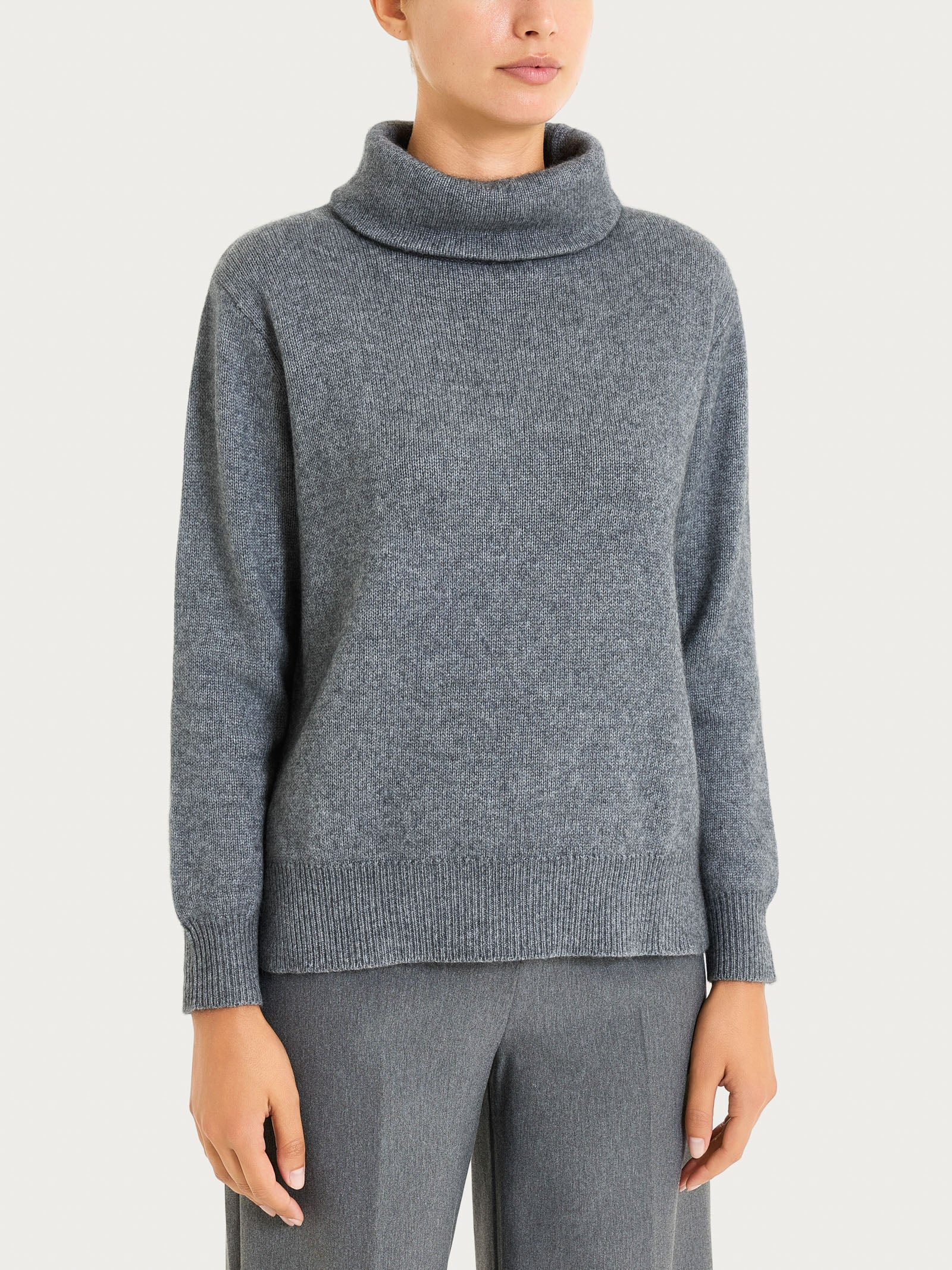 Ragno Natural Soft Maglia collo ciambella ferro mel