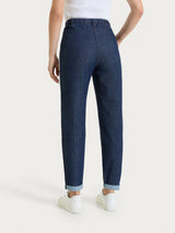 Ragno Super Denim jeans carrot strass denim indaco