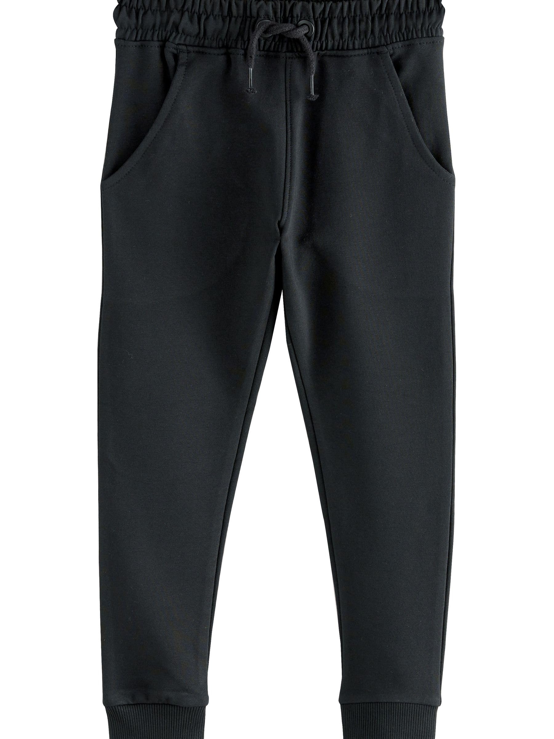 Next pantaloni jogging ragazza skinny neri 16 anni 2 pz