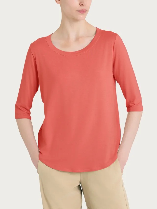 Ragno Maglietta Girocollo Viscosa Summer Dubarry 3/4