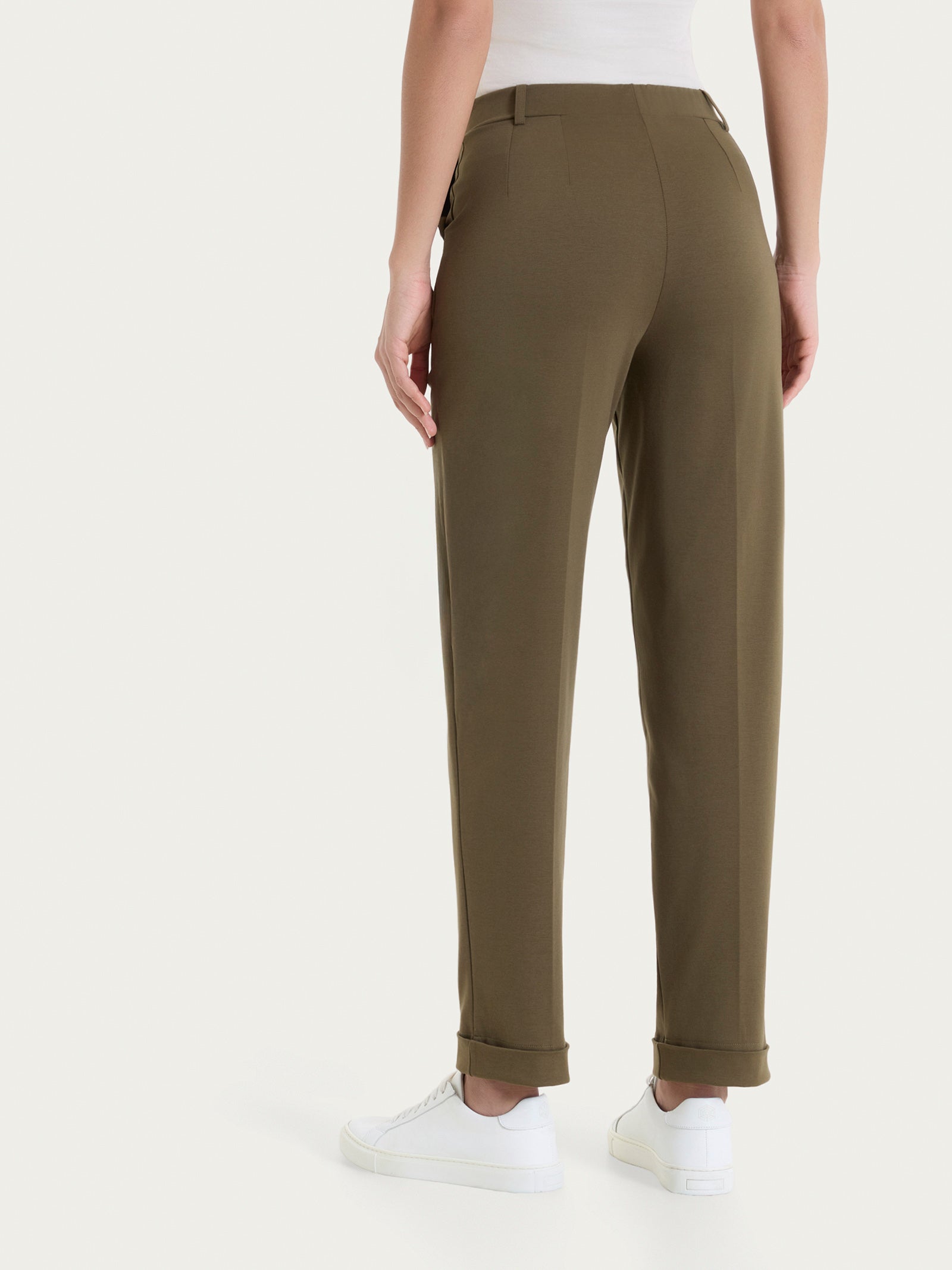 Ragno Perfetta Revolution Tapered pantalone Dark Olive con tasche