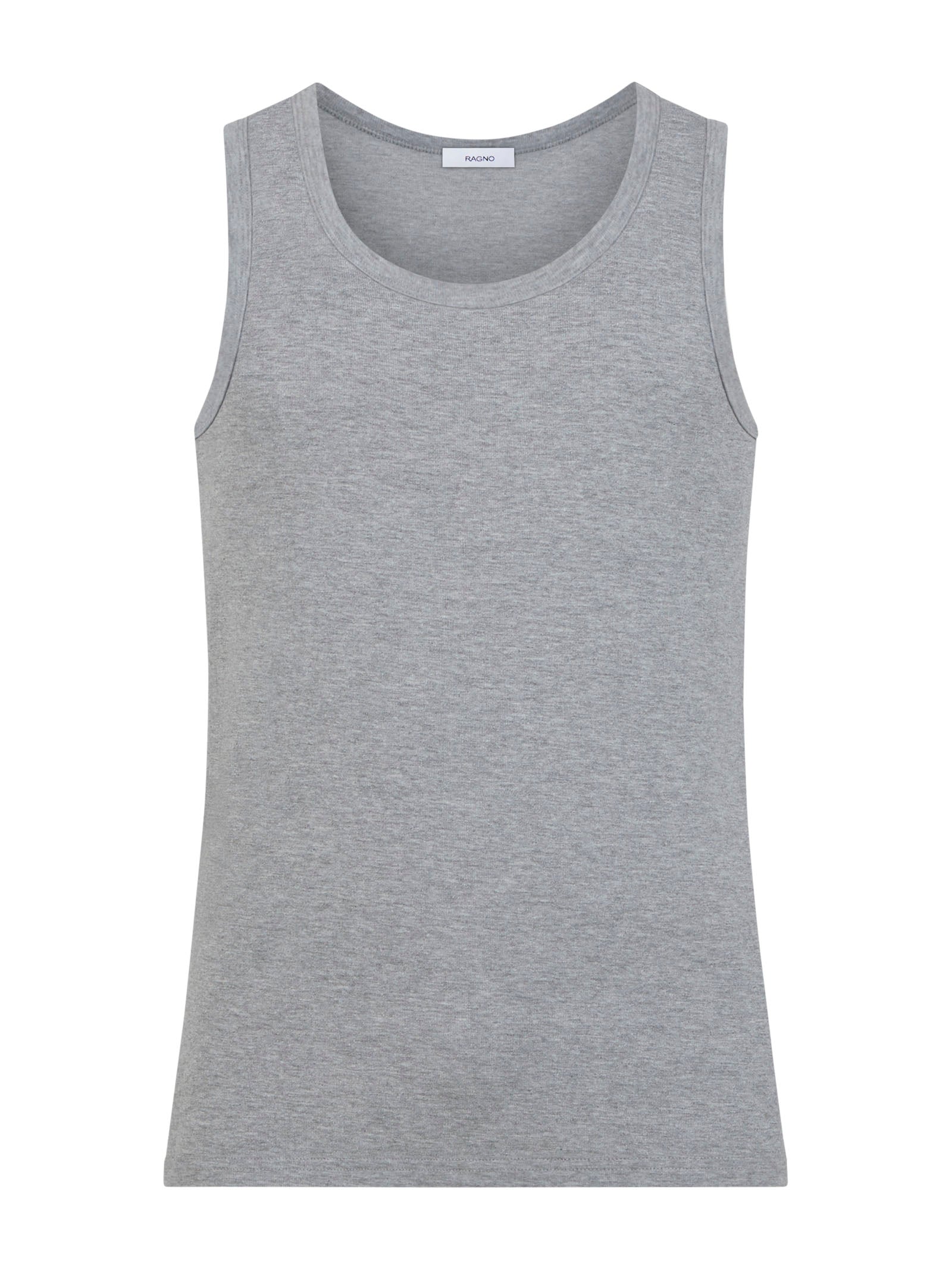 Ragno Thermo Cotton Canottiera Spalla Larga Argento Cotone