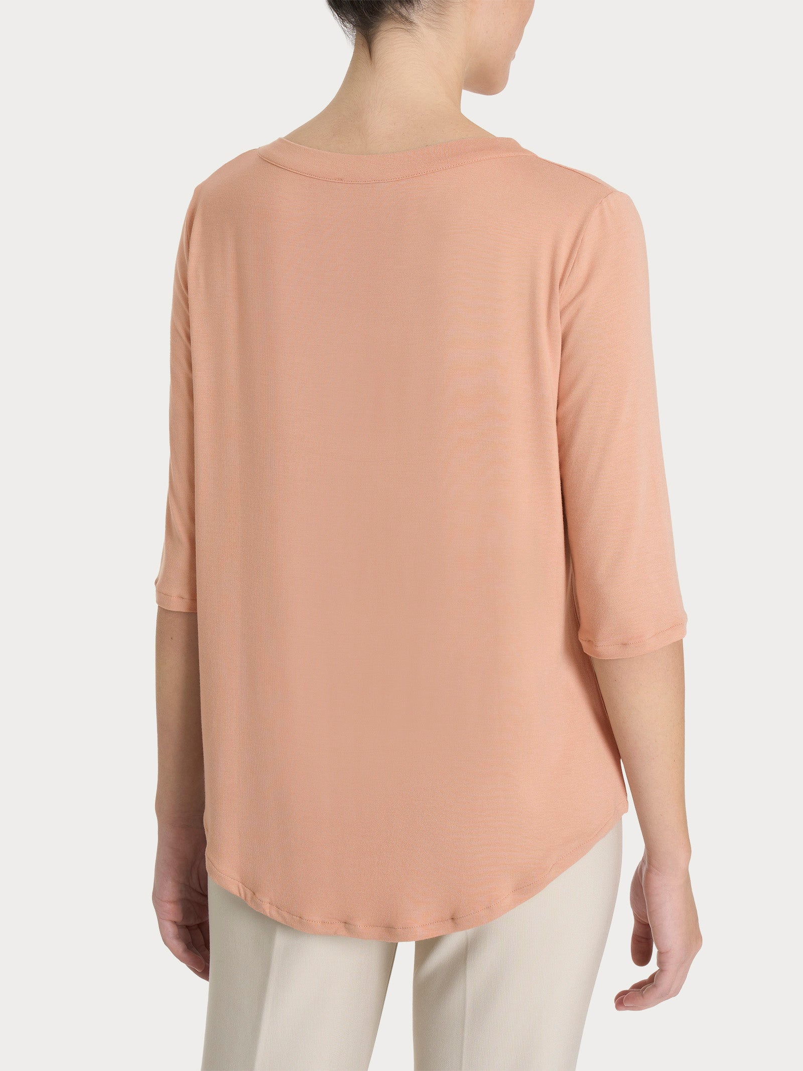 Ragno Viscosa Summer maglietta girocollo Cork manica 3/4