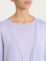 Ragno Summertime Open Cardigan cardigan donna Thistle senza bottoni