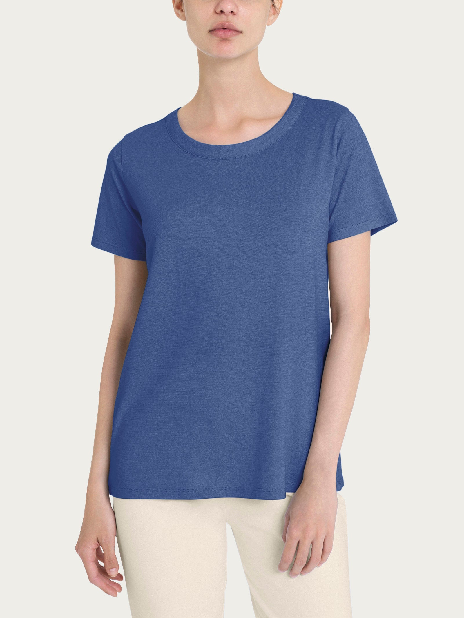 Ragno Jersey Cotone t-shirt girocollo donna Oceana cotone