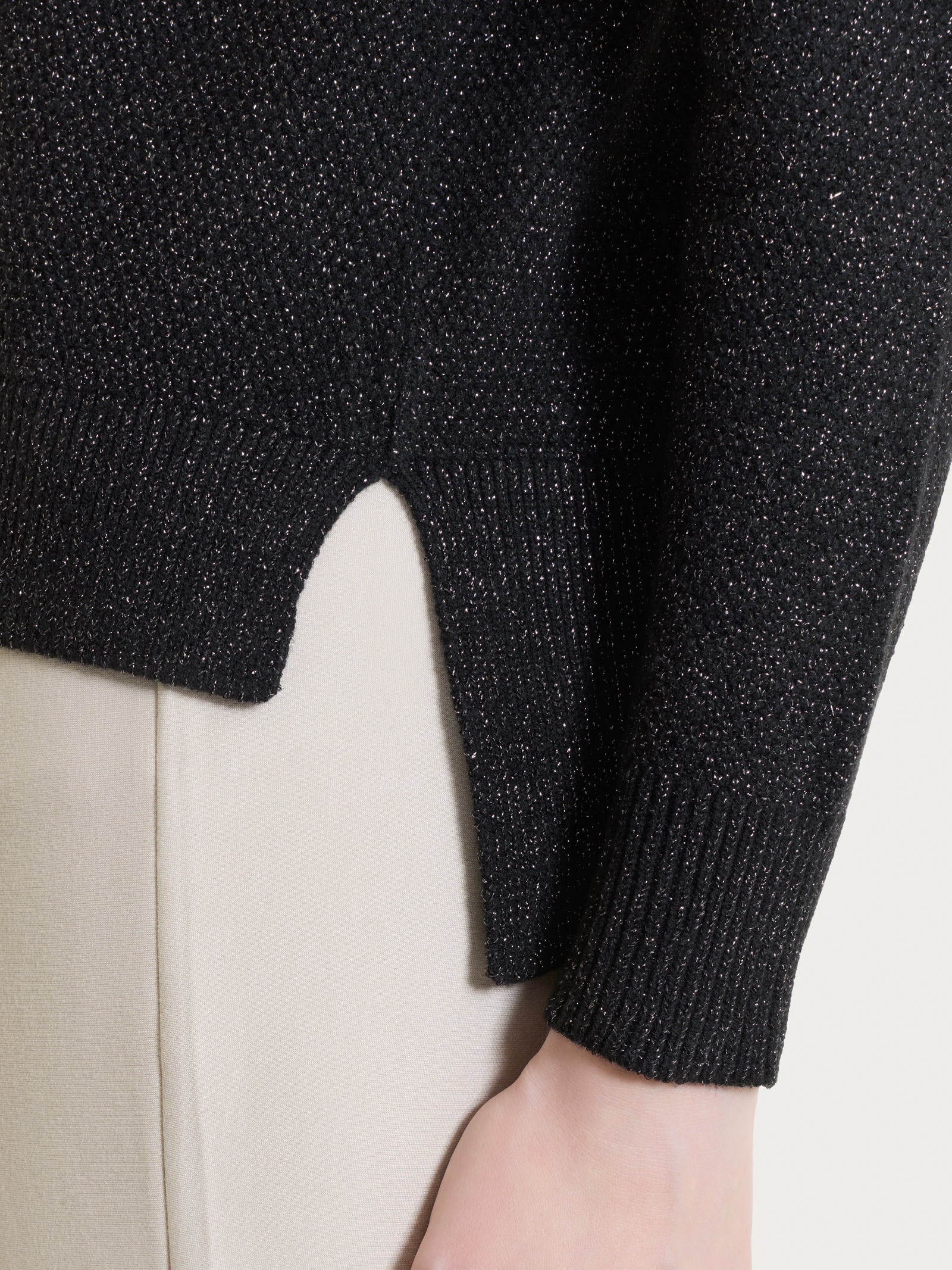 Ragno Merino Soft Cardigan Lupetto Donna Lana Nero