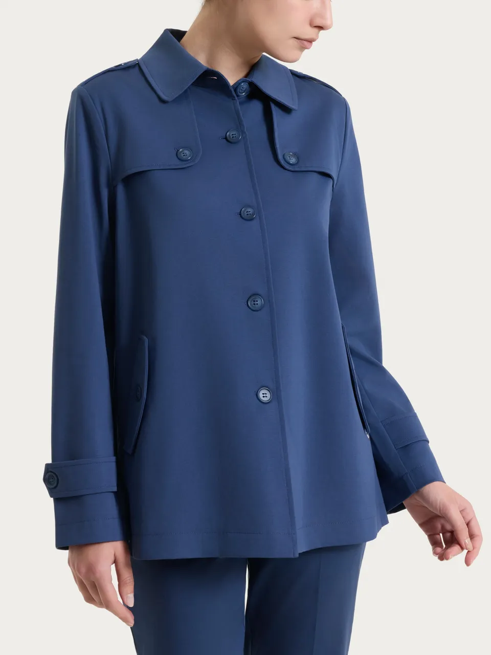 Ragno Compact Light Trench corto Oceana