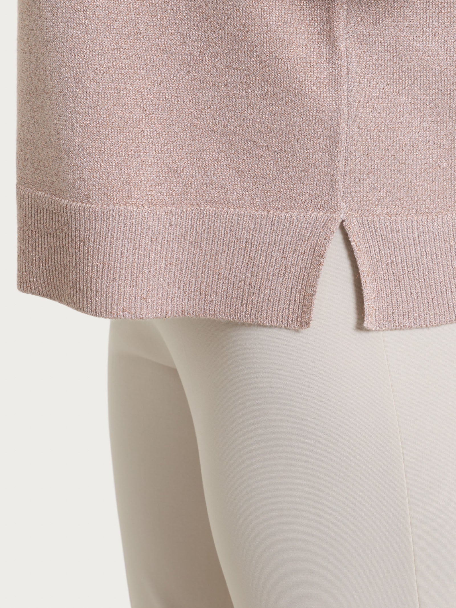 Ragno Summertime Lurex cardigan donna rosa Sphinx