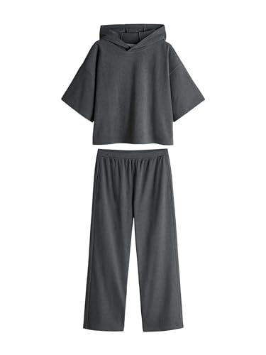 Next The Set tuta donna cappuccio coste jogging