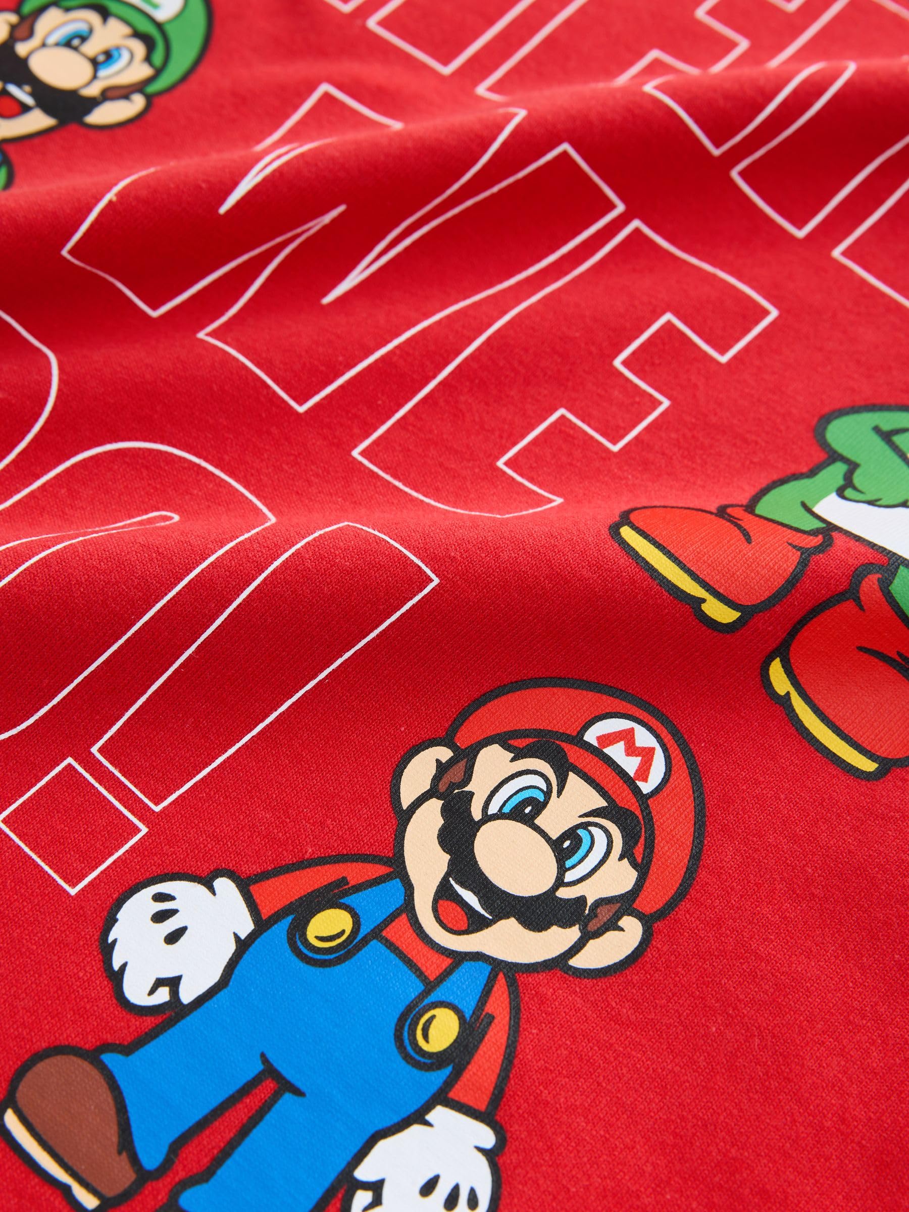 Next t-shirt Super Mario bambino rossa manica corta