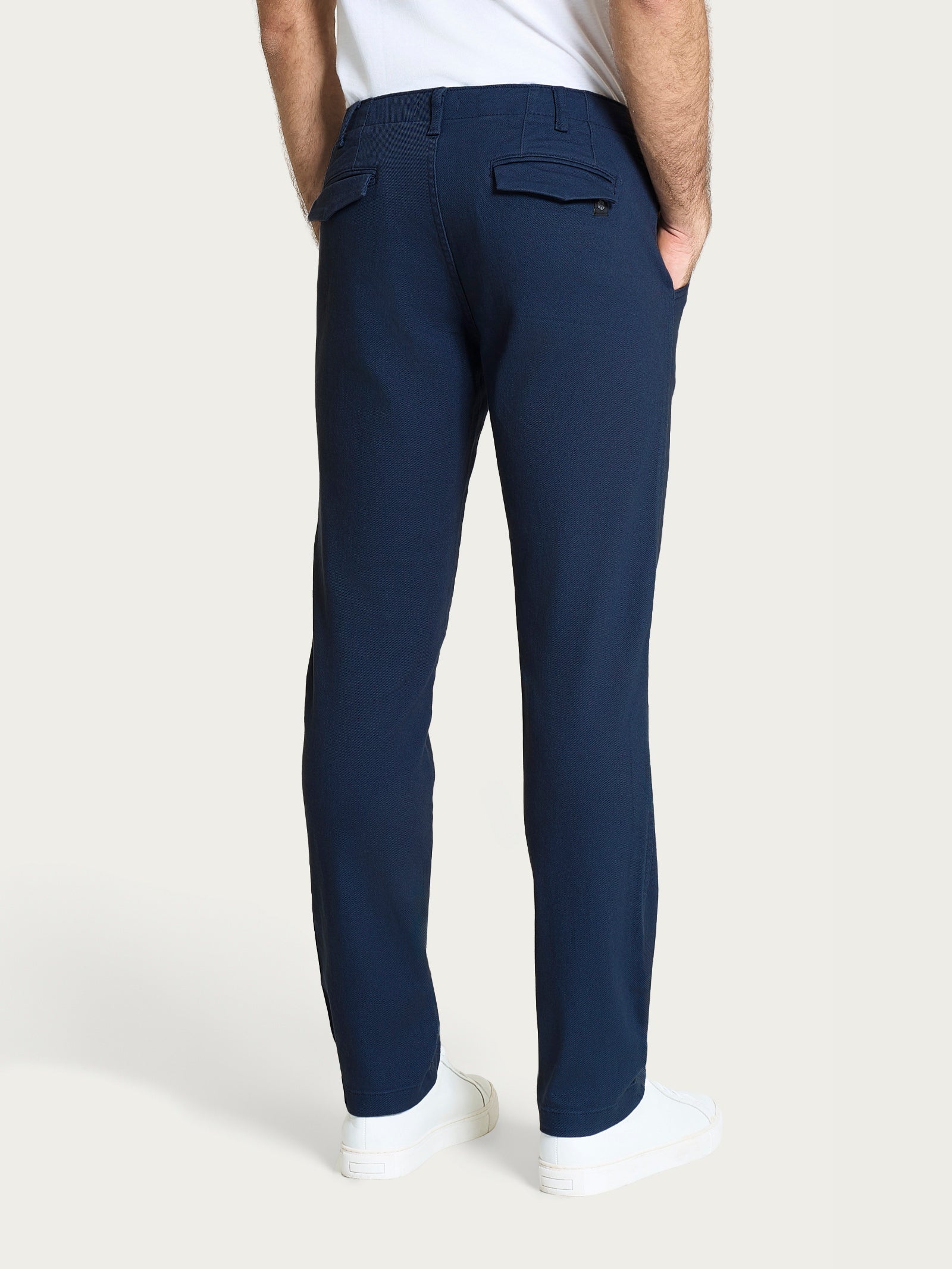 Ragno Compact pantalone chino uomo cotone profondo