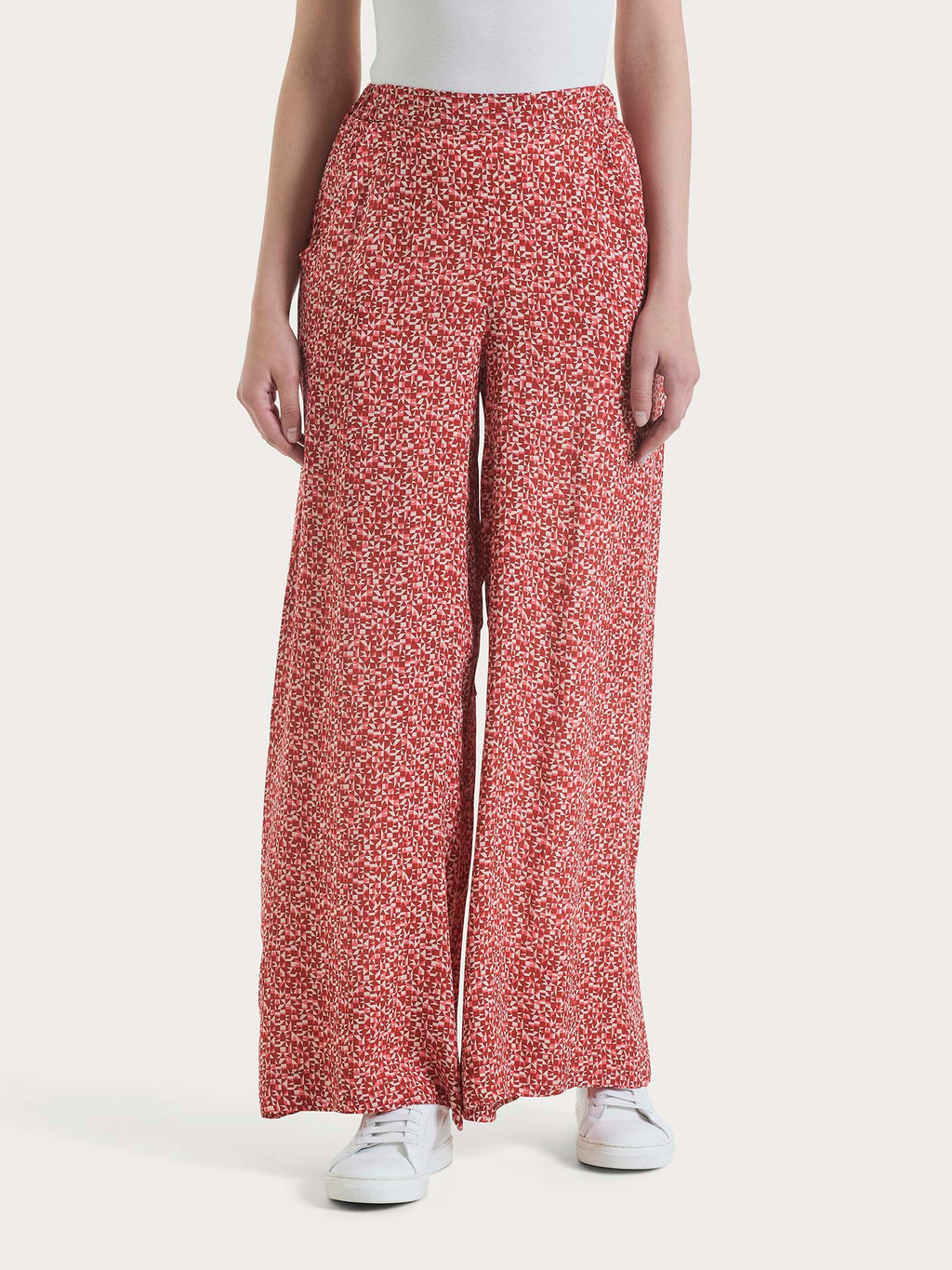 Ragno Ecoseta pantalone palazzo Fant. Dubarry tasche