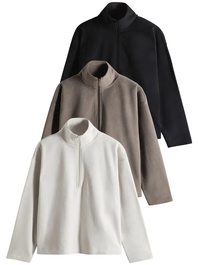 Geo Next The Set 3 maglie micropile mezza zip calde