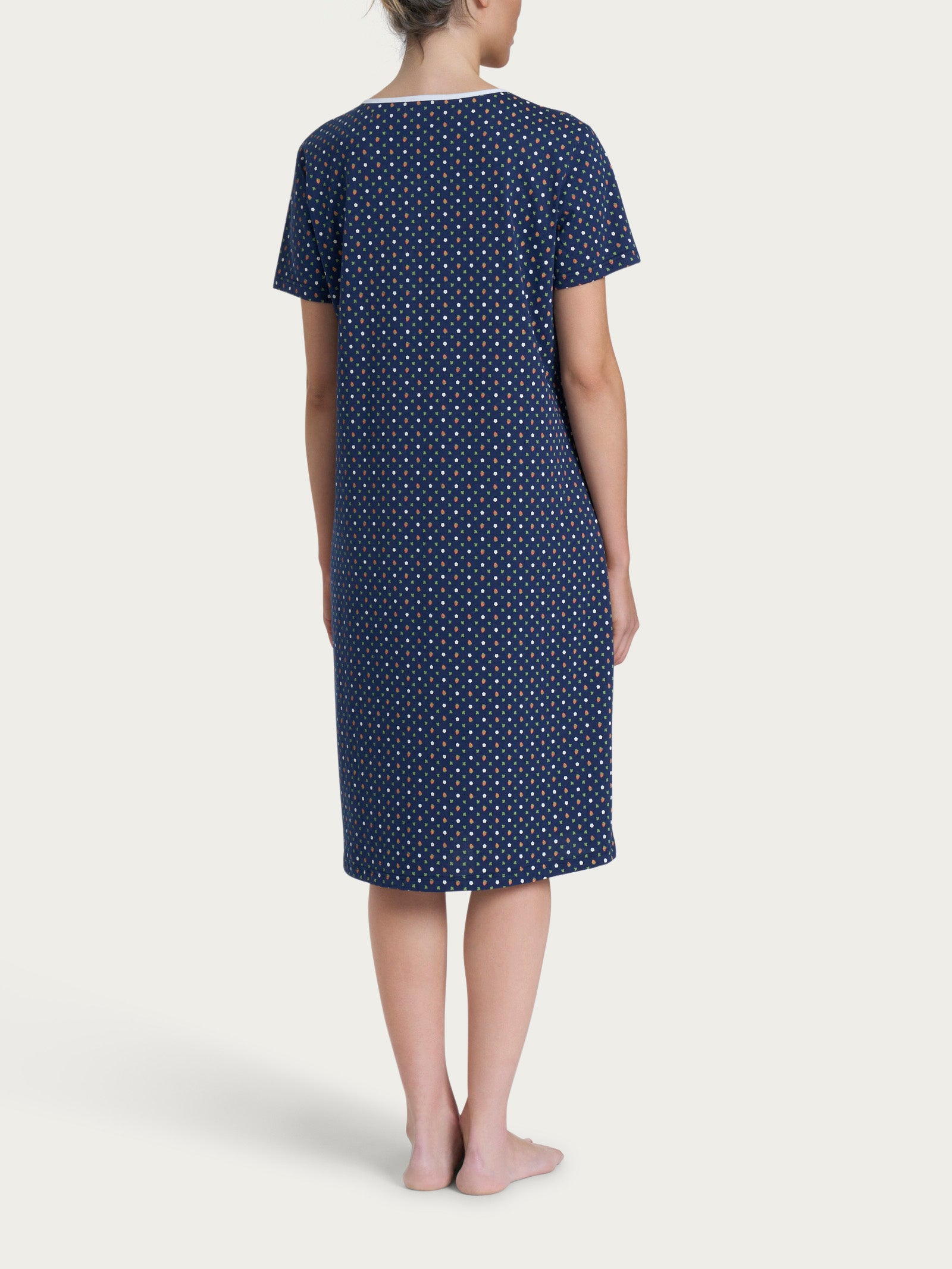 Ragno Jersey Cotone camicia notte serafino naval academy