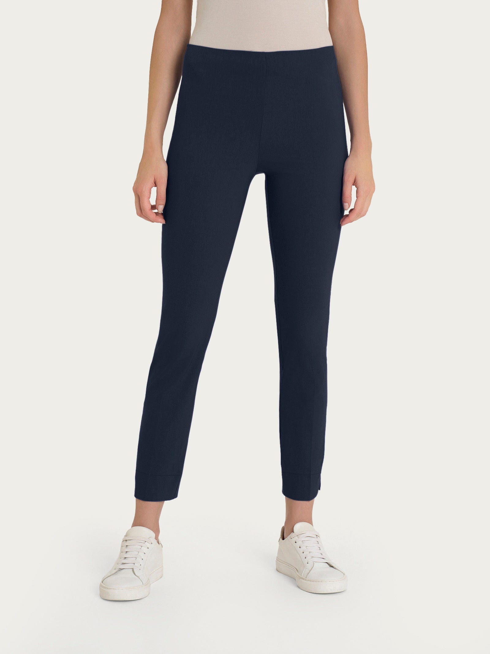 Ragno Super Fresh Capri pantalone donna Bleu con spacchetti