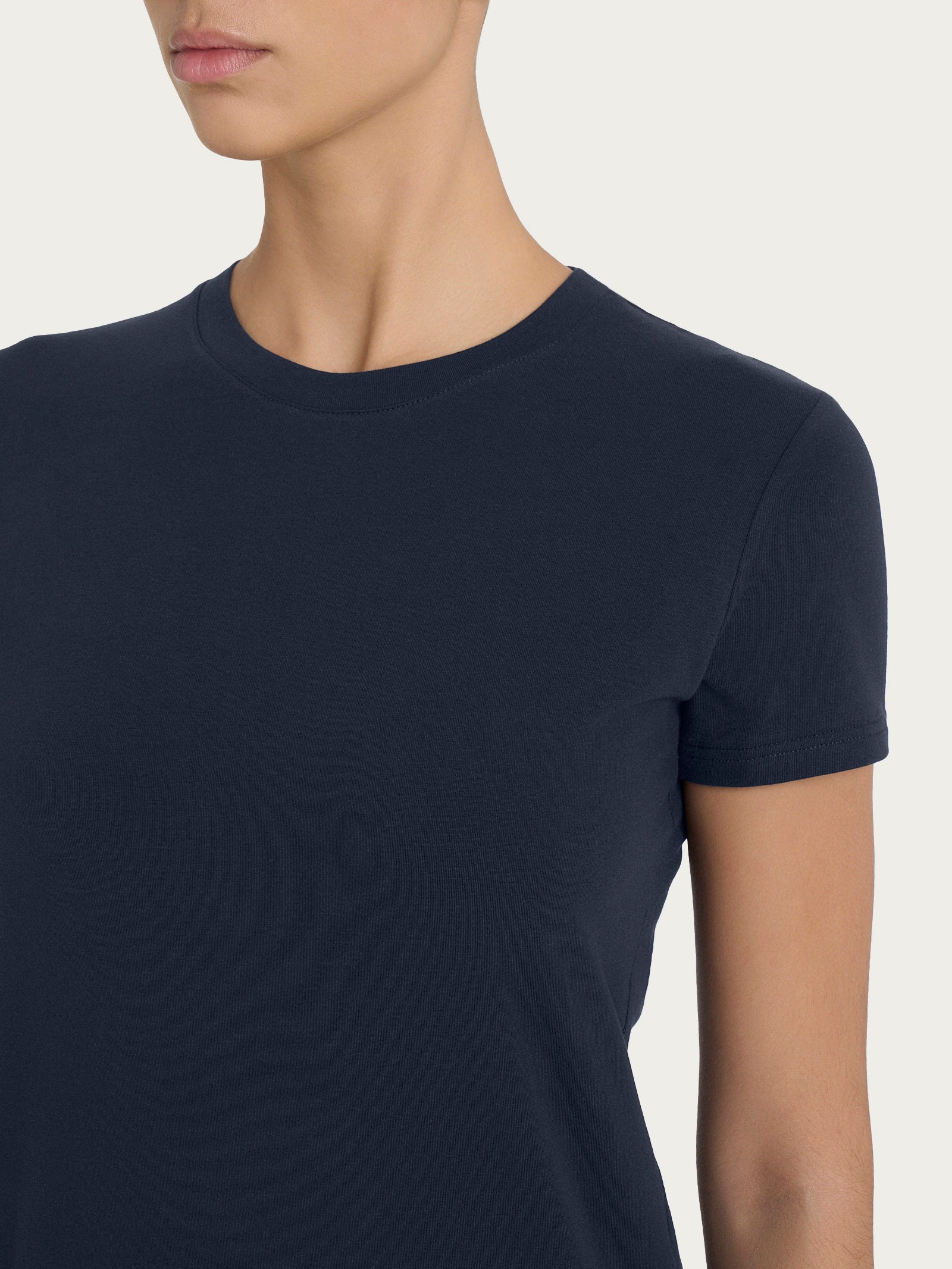 Ragno Ultralight Maglietta Girocollo Bleu cotone