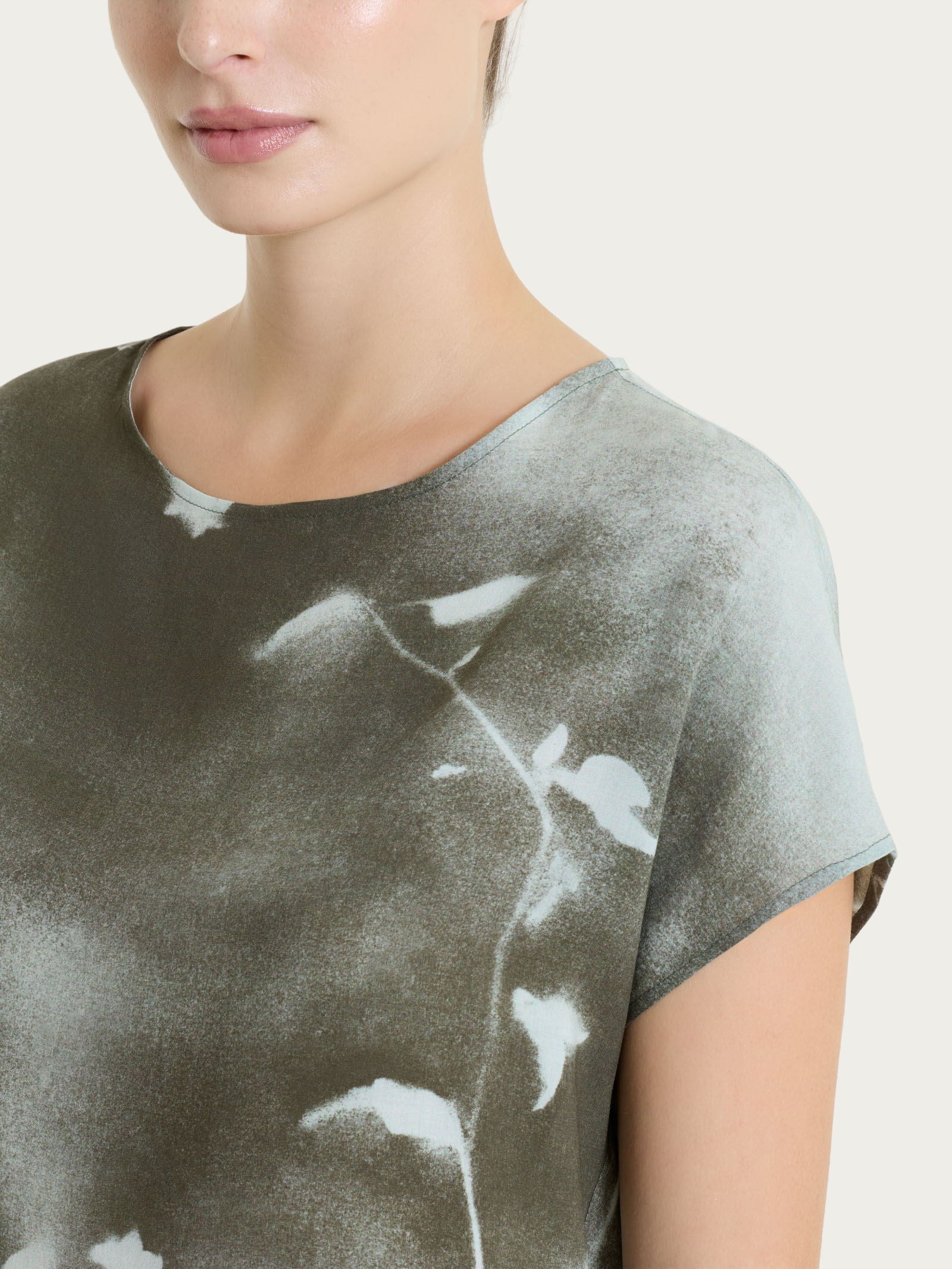 Ragno EcoSeta Blusa manica corta Foggy Dew