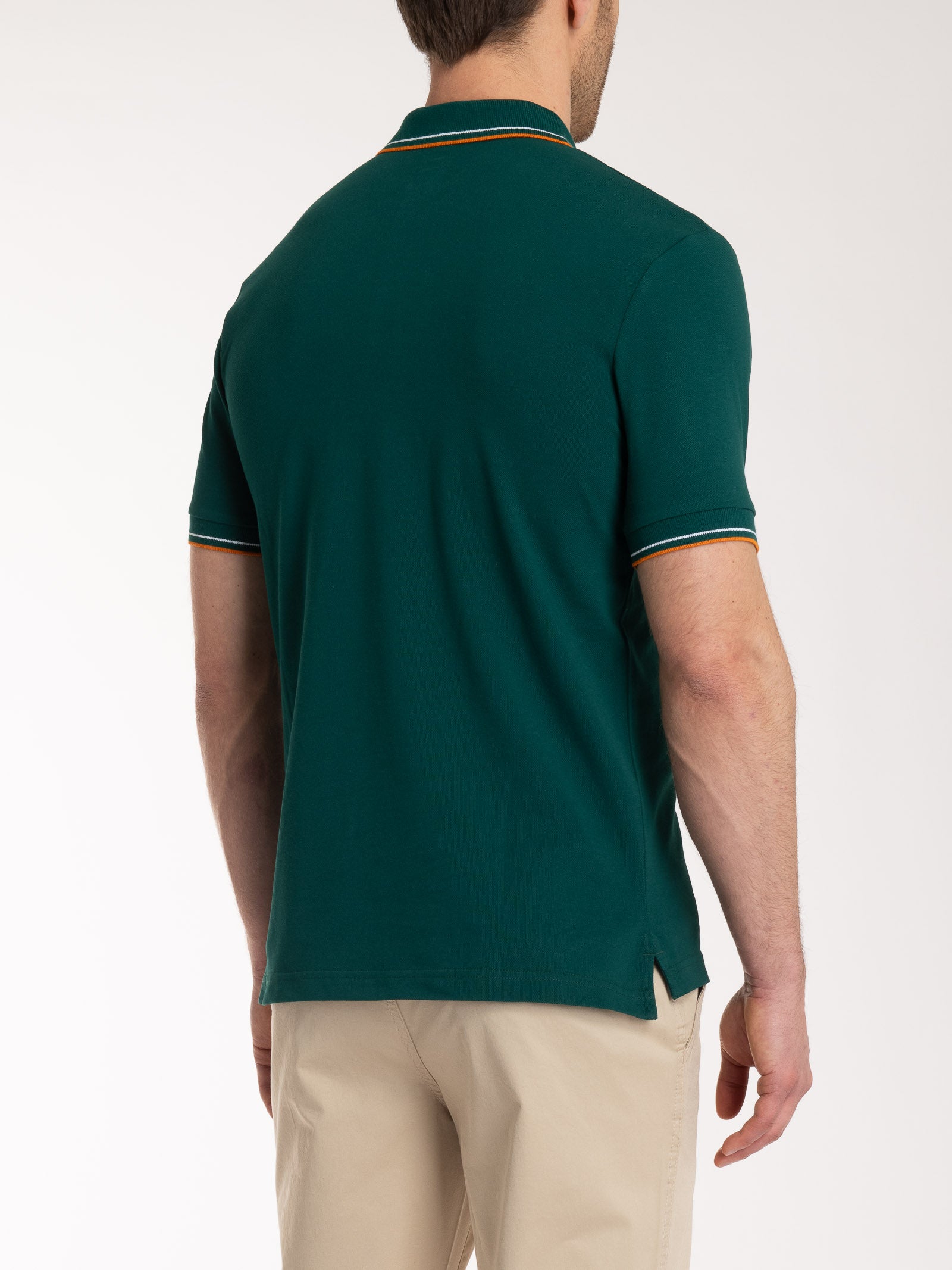 Ragno Eco Cotton polo piquet uomo Fant. Rain Forest regular