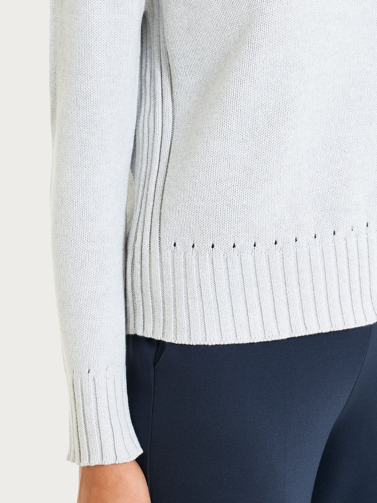 Ragno Winter Cotton Dolcevita Cotone Dawn Blue